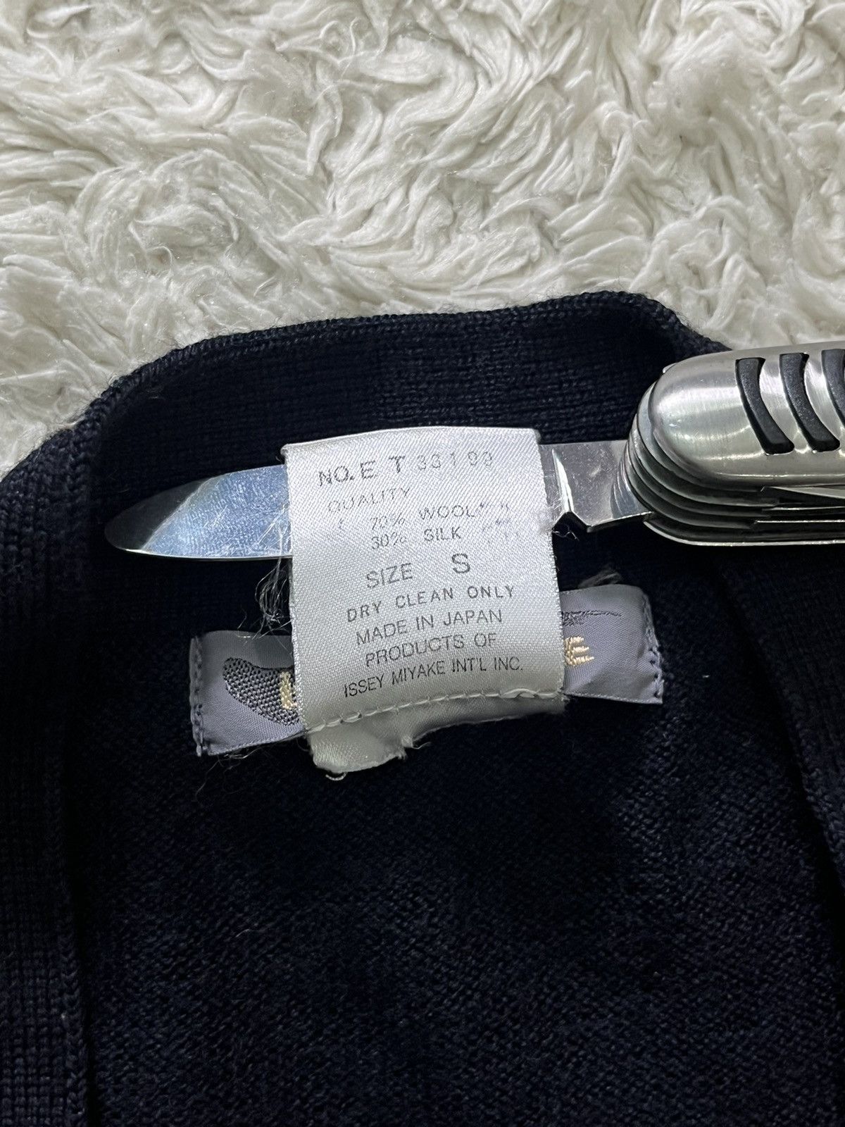 Issey Miyake vintage issey miyake front pocket knitwear Size US M / EU 48-50 / 2 - 5 Thumbnail