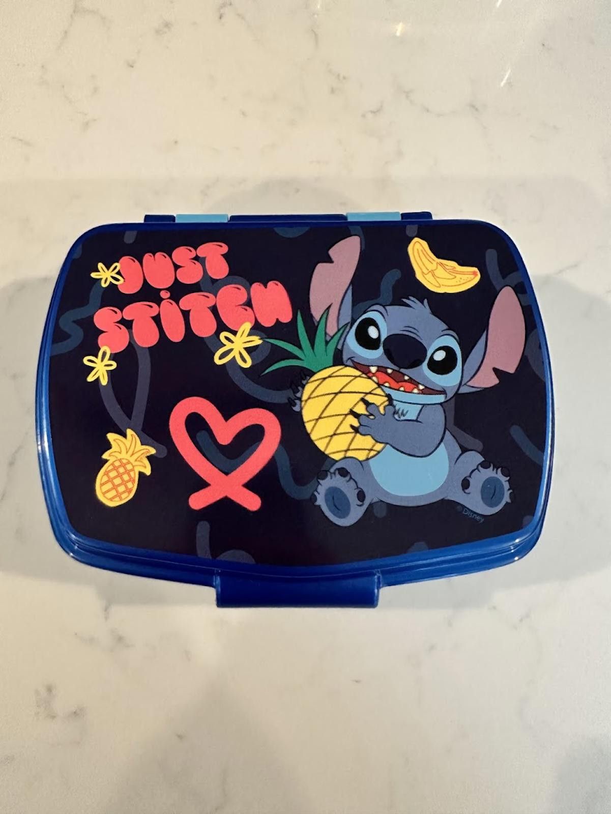 Other NWT Disney Sitch "Just Stitch" Sandwich Box Size ONE SIZE - 1 Thumbnail