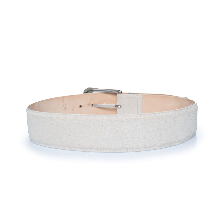 Iro IRO, white suede belt Size ONE SIZE - 3 Thumbnail