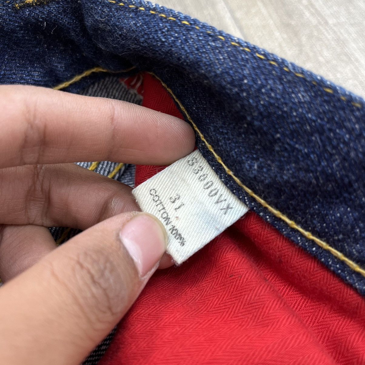Samurai Jeans Vintage Samurai S3000VX 17oz Selvedge Raw Denim Pants Size US 31 - 12 Thumbnail