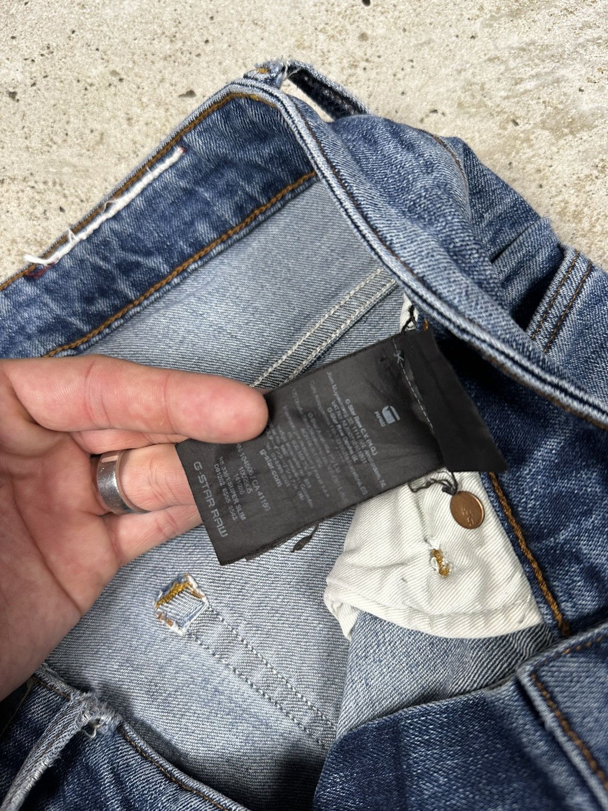 G-Star Vintage Y2K G Star Raw Selvedge 3301 Denim Pants Jeans Size US 32 / EU 48 - 12 Thumbnail