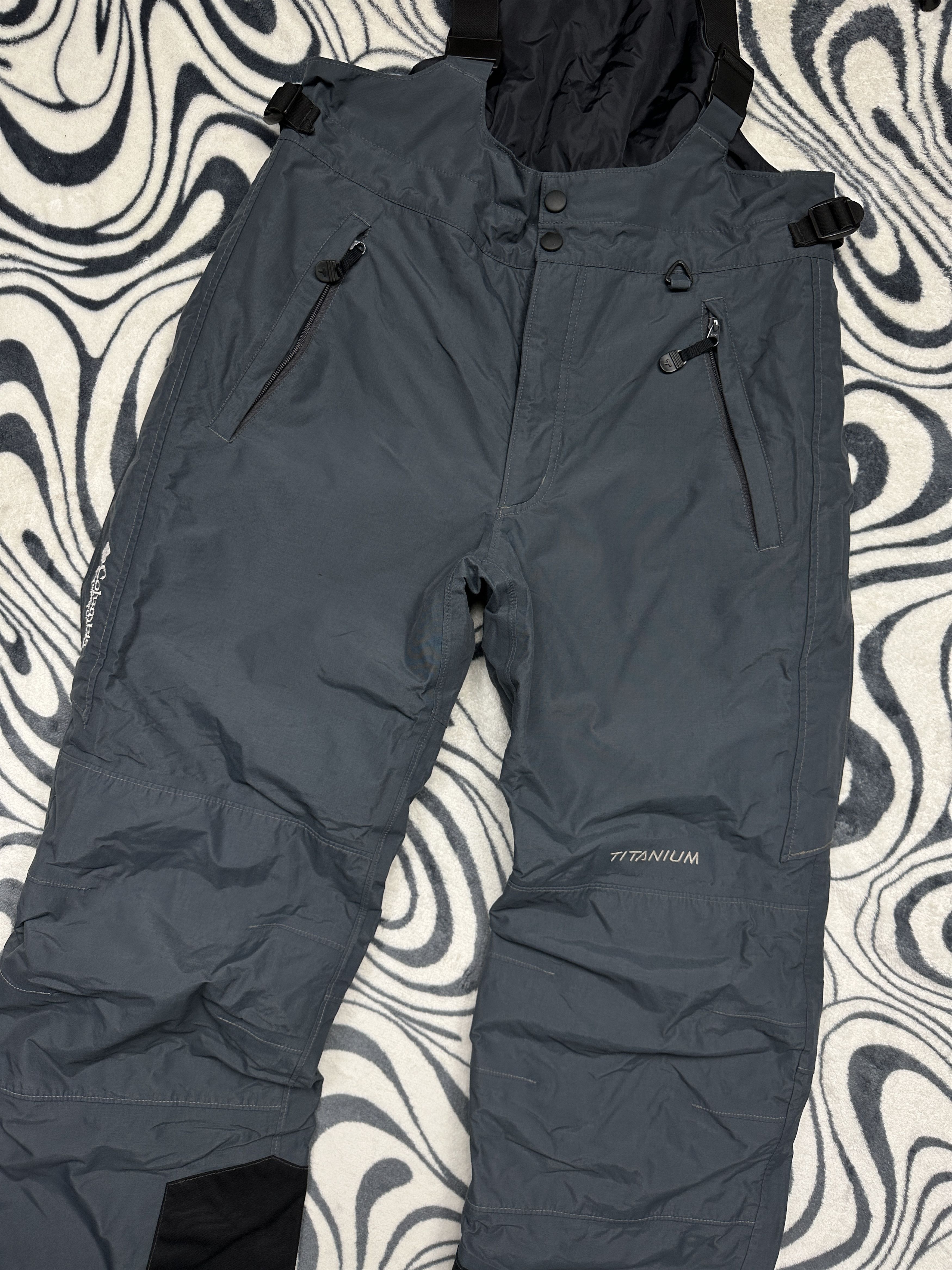 Columbia Columbia Vintage Ski Overall Pants Snowboarding Size US 34 / EU 50 - 2 Thumbnail