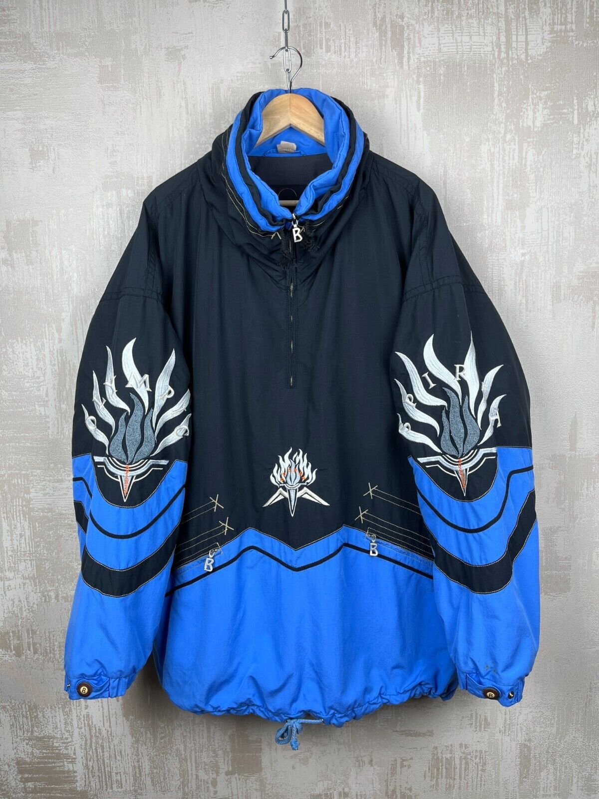 Bogner Vintage Bogner Olympic Spirit Torch Ski Anorak Jacket Size US XXL / EU 58 / 5 - 10 Thumbnail
