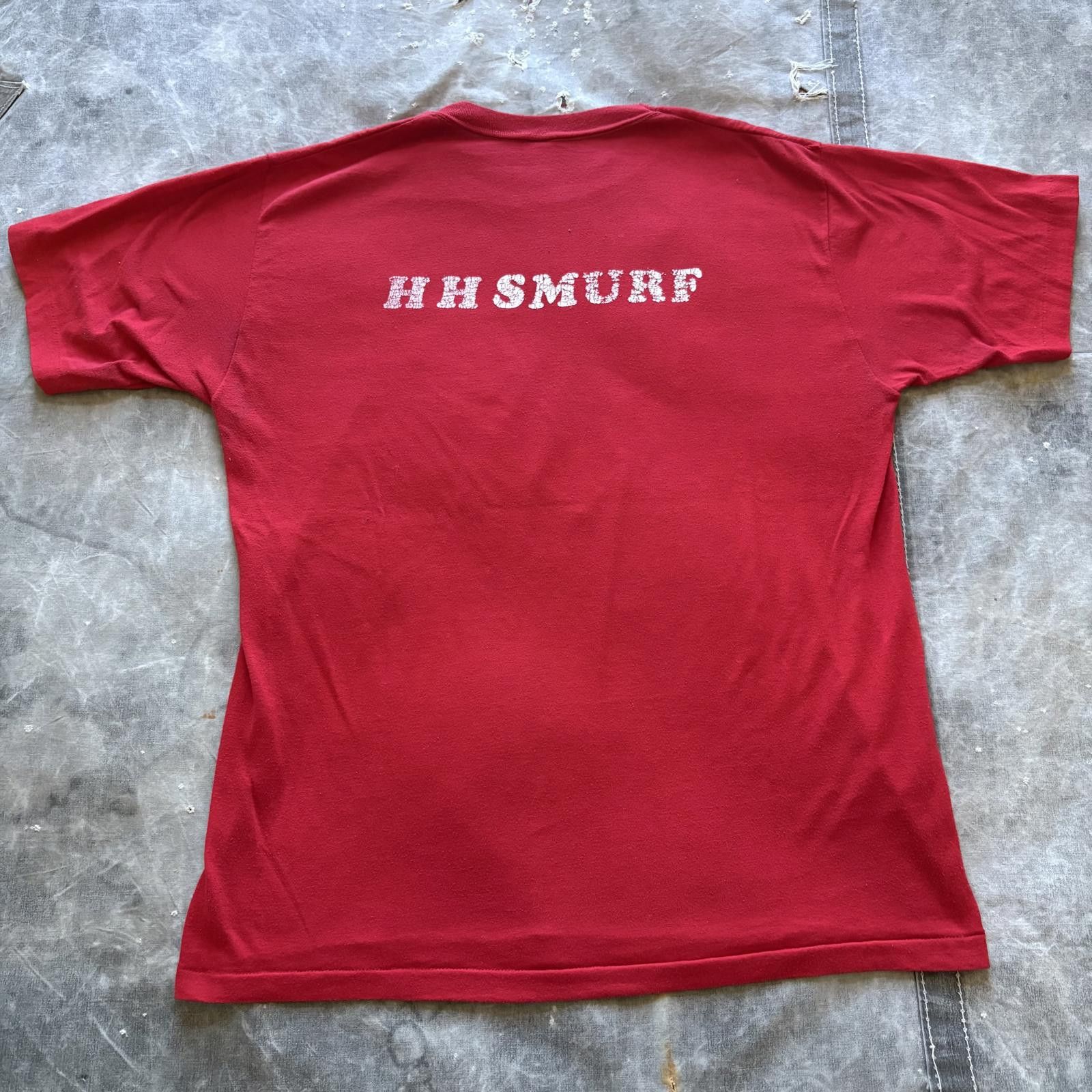 Vintage Vintage 70s 50th Tactical Airlift Squadron Red Devils Shirt Size US XL / EU 56 / 4 - 2 Thumbnail