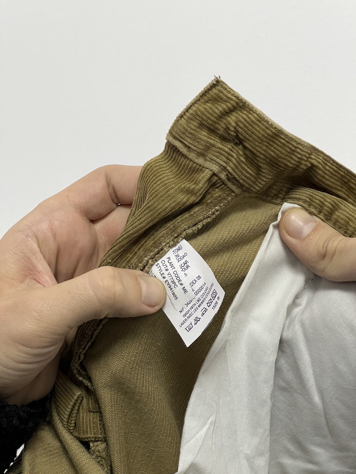 Designer × Polo Ralph Lauren × Vintage Vintage Polo Ralph Lauren Velvet Cargo Pants Jeans Denim Size US 30 / EU 46 - 10 Thumbnail
