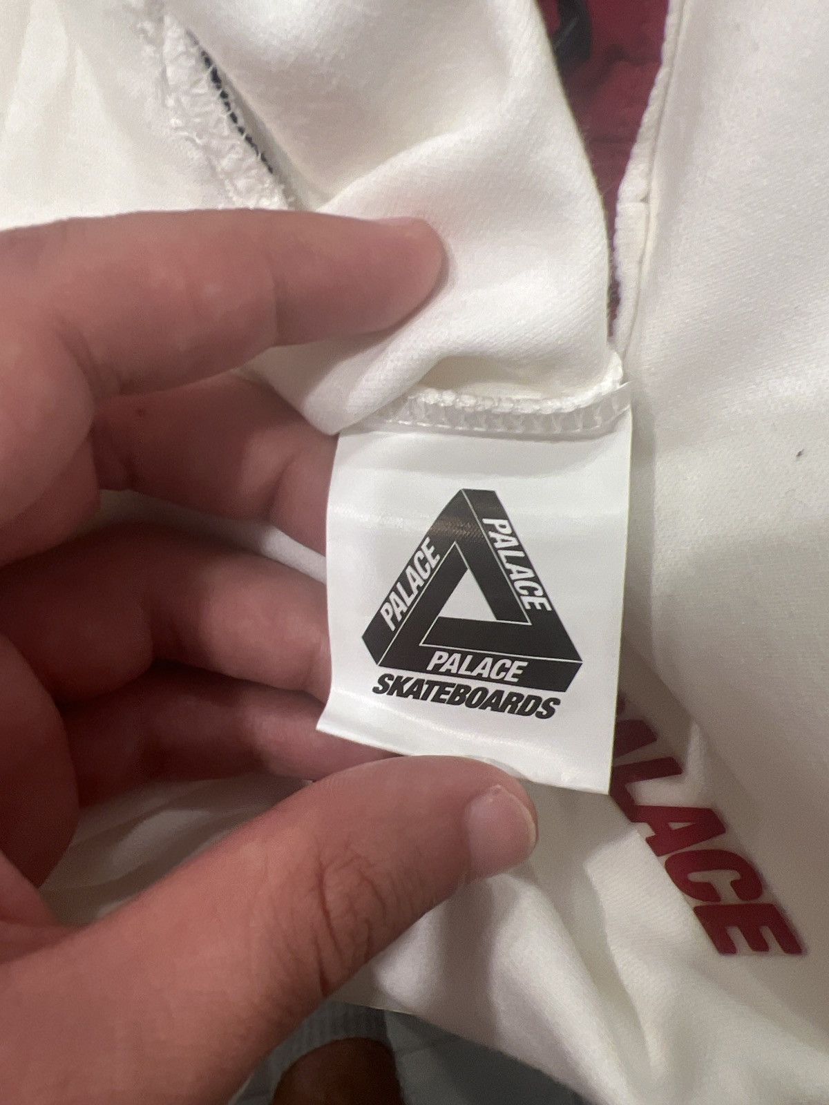 Palace Palace Waximum Echo Tech Fleece White Red Hood XL Size US XL / EU 56 / 4 - 2 Thumbnail