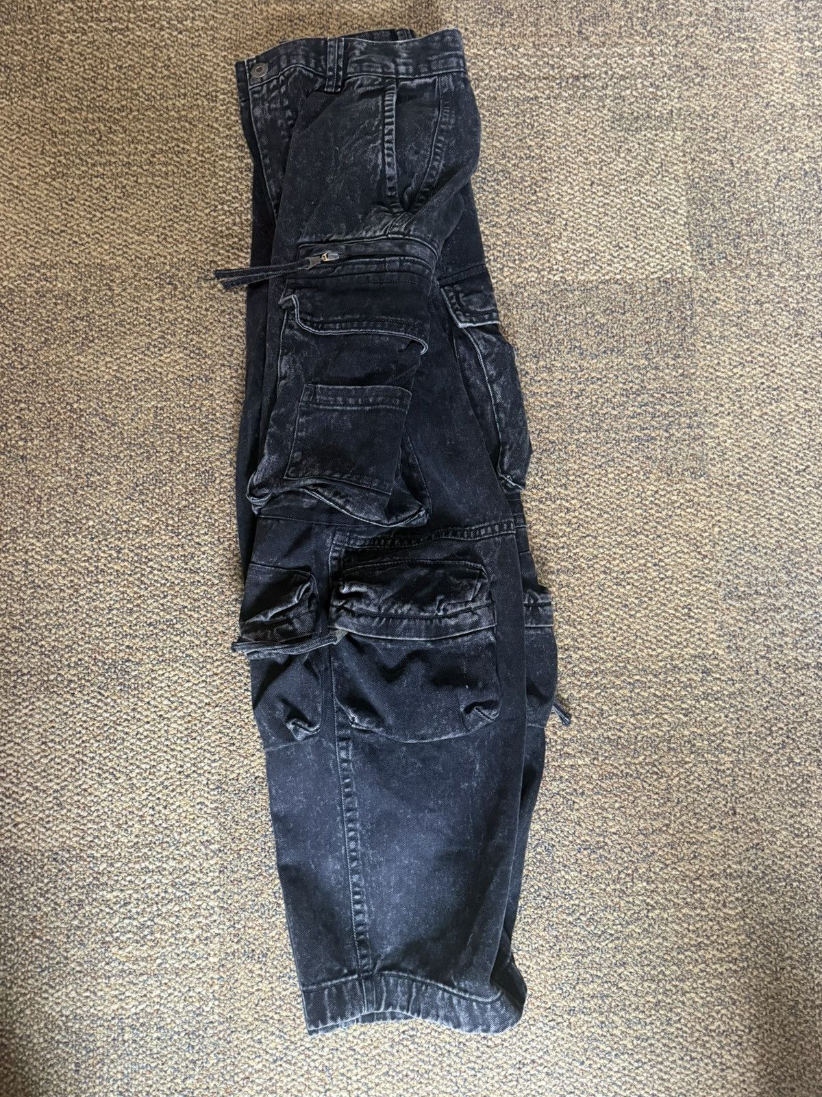 H&M Baggy Y2k Cargos Size US 30 / EU 46 - 4 Thumbnail