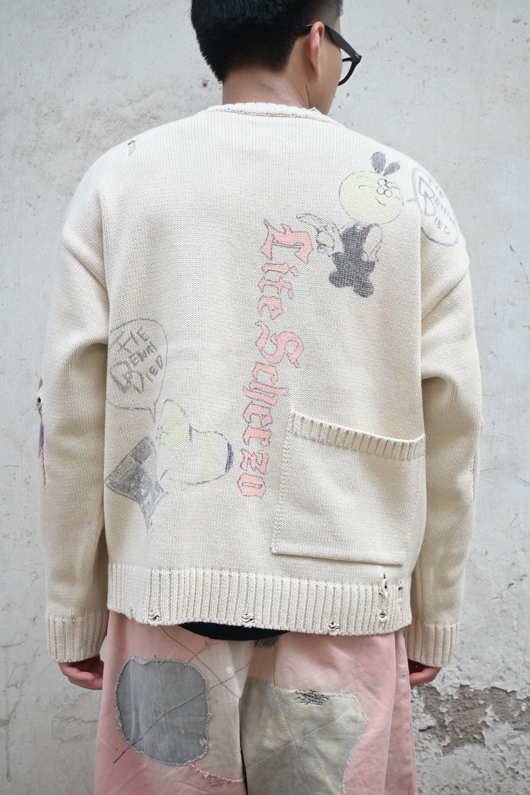 Kapital Kountry Kapital kountry 5G cotton knit crew neck Size US M / EU 48-50 / 2 - 3 Thumbnail