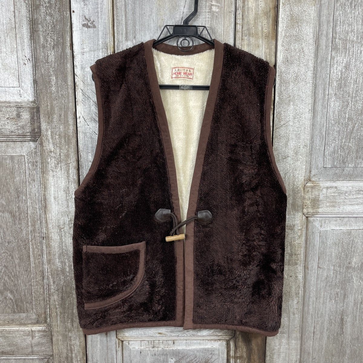 14th Addiction Vintage Home Wear Fleece Vests Size US M / EU 48-50 / 2 - 1 Thumbnail