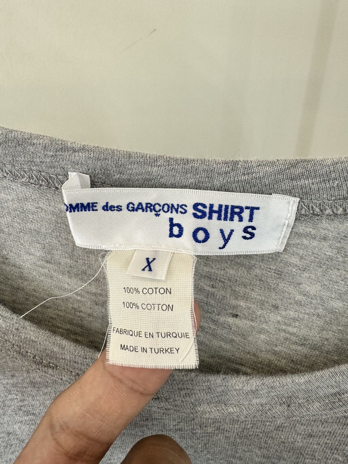Comme des Garcons CDG Shirt Boys Tee Size US XL / EU 56 / 4 - 5 Thumbnail