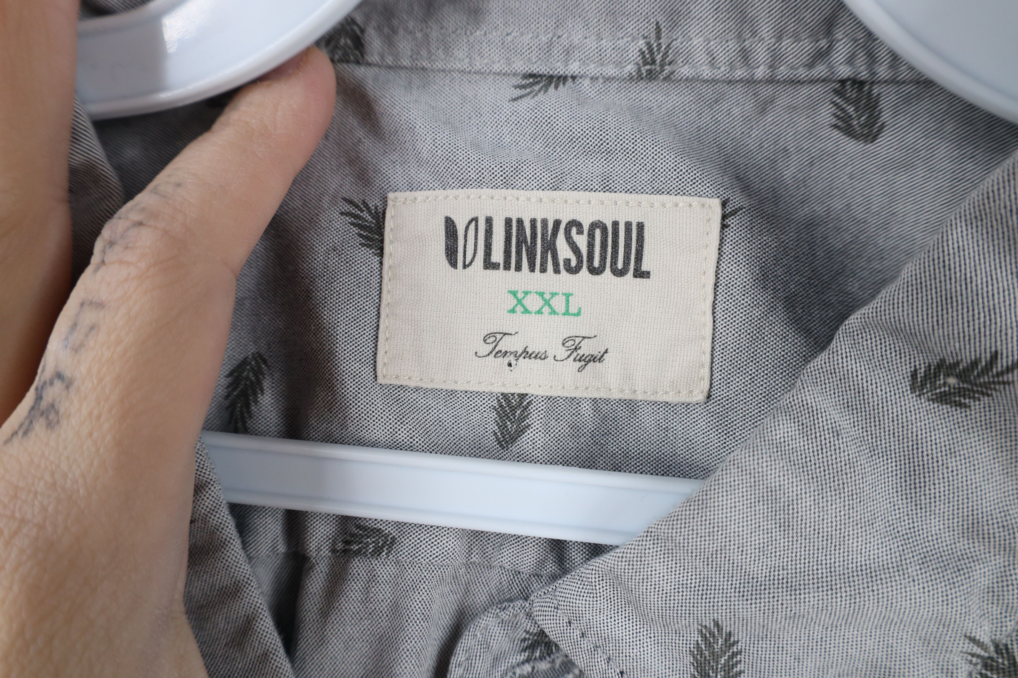 Vintage Linksoul Golf Over Print Short Sleeve Collared Button Shirt Size US XXL / EU 58 / 5 - 8 Thumbnail