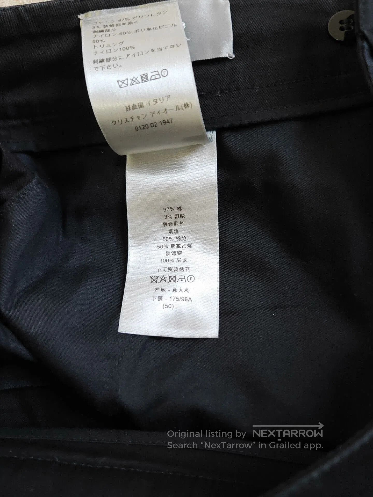Dior Dior Men's Cargo Casual Pants. Size US 34 / EU 50 - 7 Thumbnail