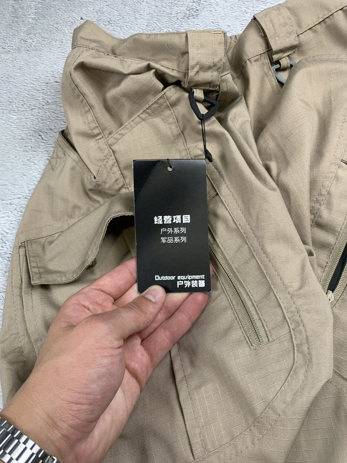 Japanese Brand × Vintage Vintage Cargo Pants multi pocket parachute Japan Size US 36 / EU 52 - 11 Thumbnail