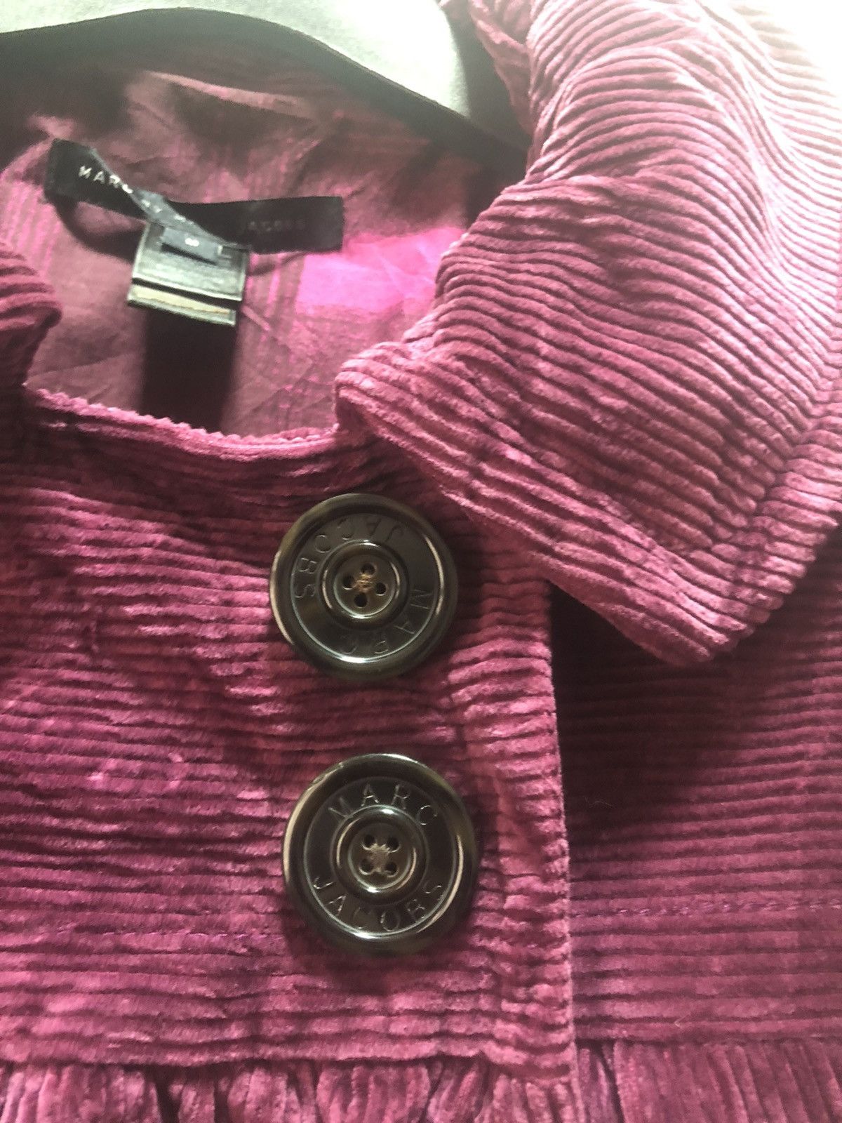Marc Jacobs MARC By MARC JACOBS Corduroy Jacket Clip Button Size M / US 6-8 / IT 42-44 - 3 Thumbnail