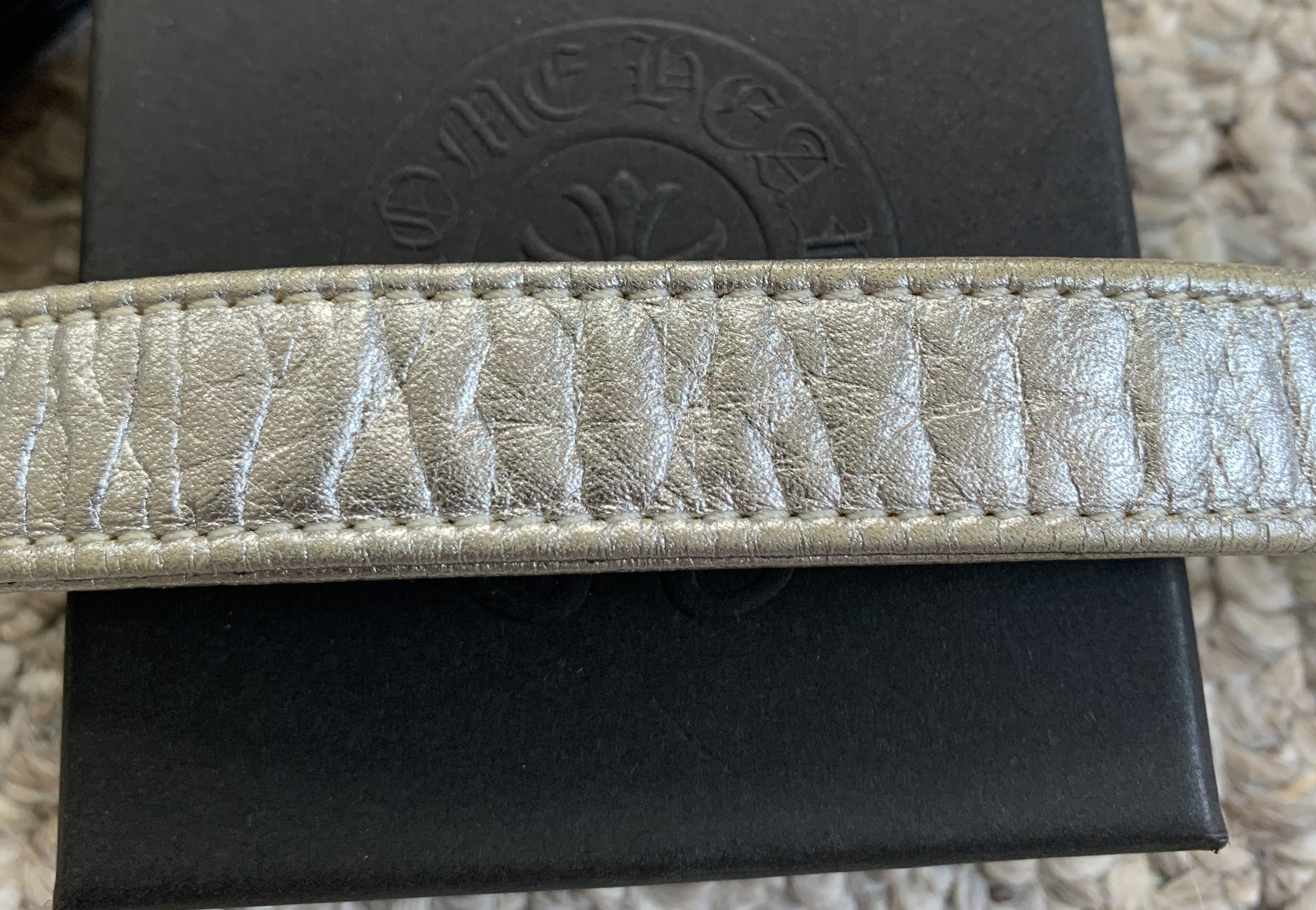 Chrome Hearts Chrome Hearts Adjustable Leather Silver Snap Bracelet Size ONE SIZE - 12 Thumbnail