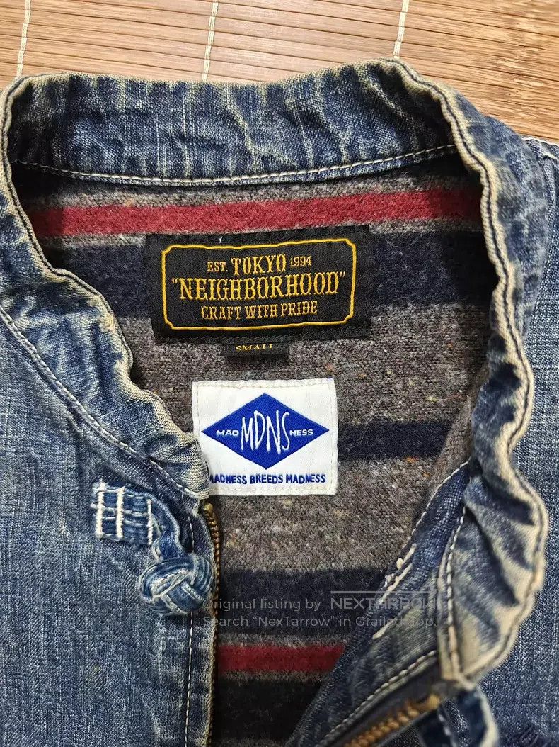 Neighborhood Neighborhood Tang Suit Denim Jacket Size US S / EU 44-46 / 1 - 5 Thumbnail