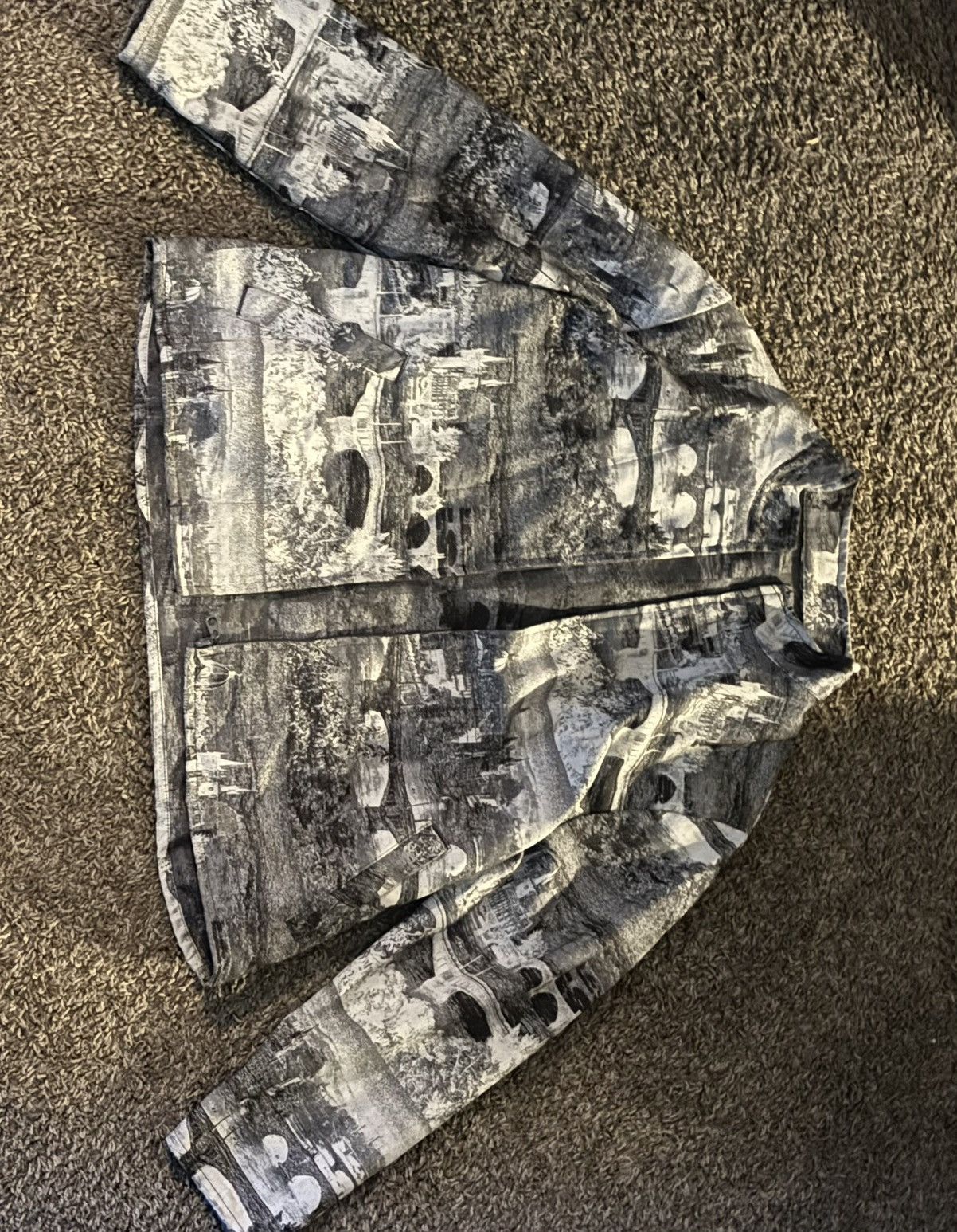 Japanese Brand × Vintage Unique abstract 1 of 1 bomber Size US M / EU 48-50 / 2 - 2 Thumbnail