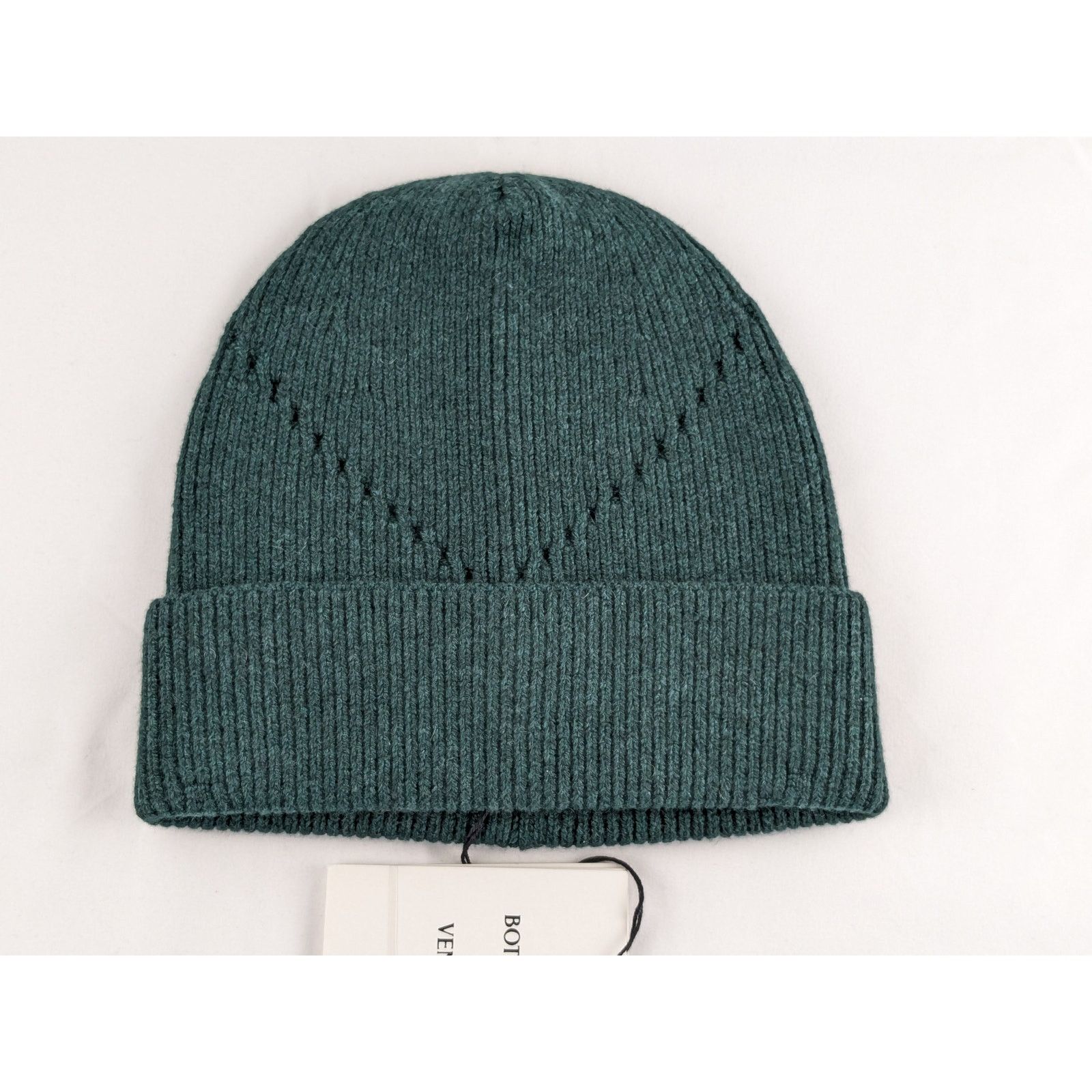 Bottega Veneta o1rshd1 Size: 58 / MW English Ribs Cashmere Hat in Inkwell Size ONE SIZE - 3 Thumbnail