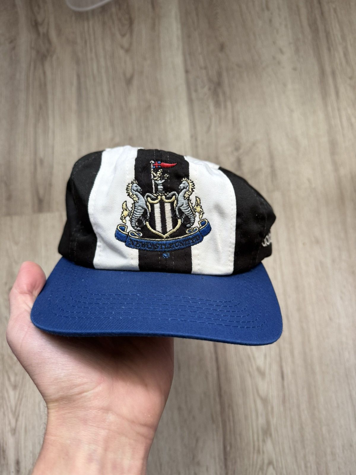 Adidas Rare vintage Adidas New Castle United black/white cap Size ONE SIZE - 23 Thumbnail