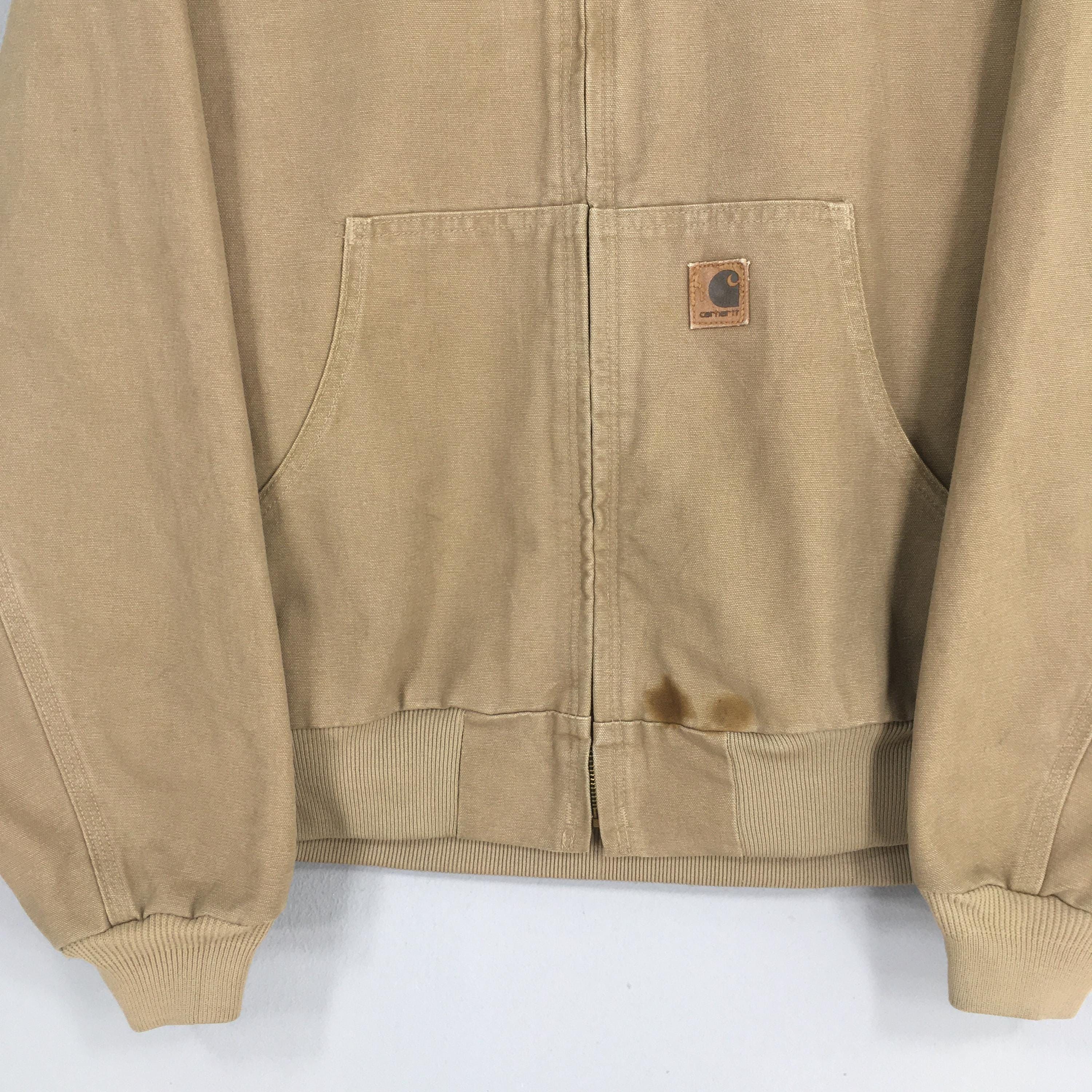 Carhartt Vintage 90s Carhartt Hoodie Jacket Mens XLarge Size US XL / EU 56 / 4 - 3 Thumbnail