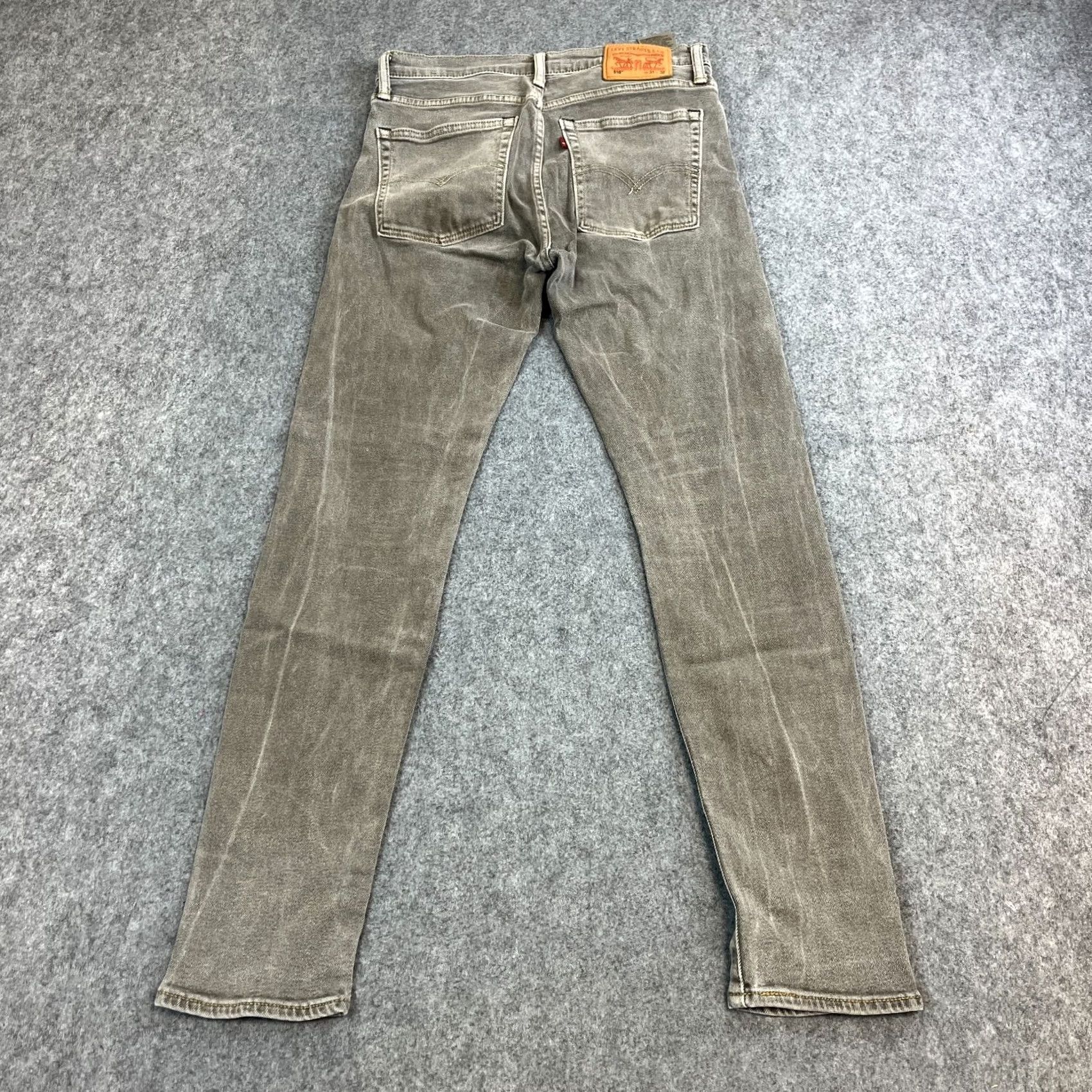 Levi's Levi's 510 Jeans Slim Skinny 31 Regular Denim Grey Medium Wash Zip Fly Mens Slim Fit Size US 31 - 2 Thumbnail