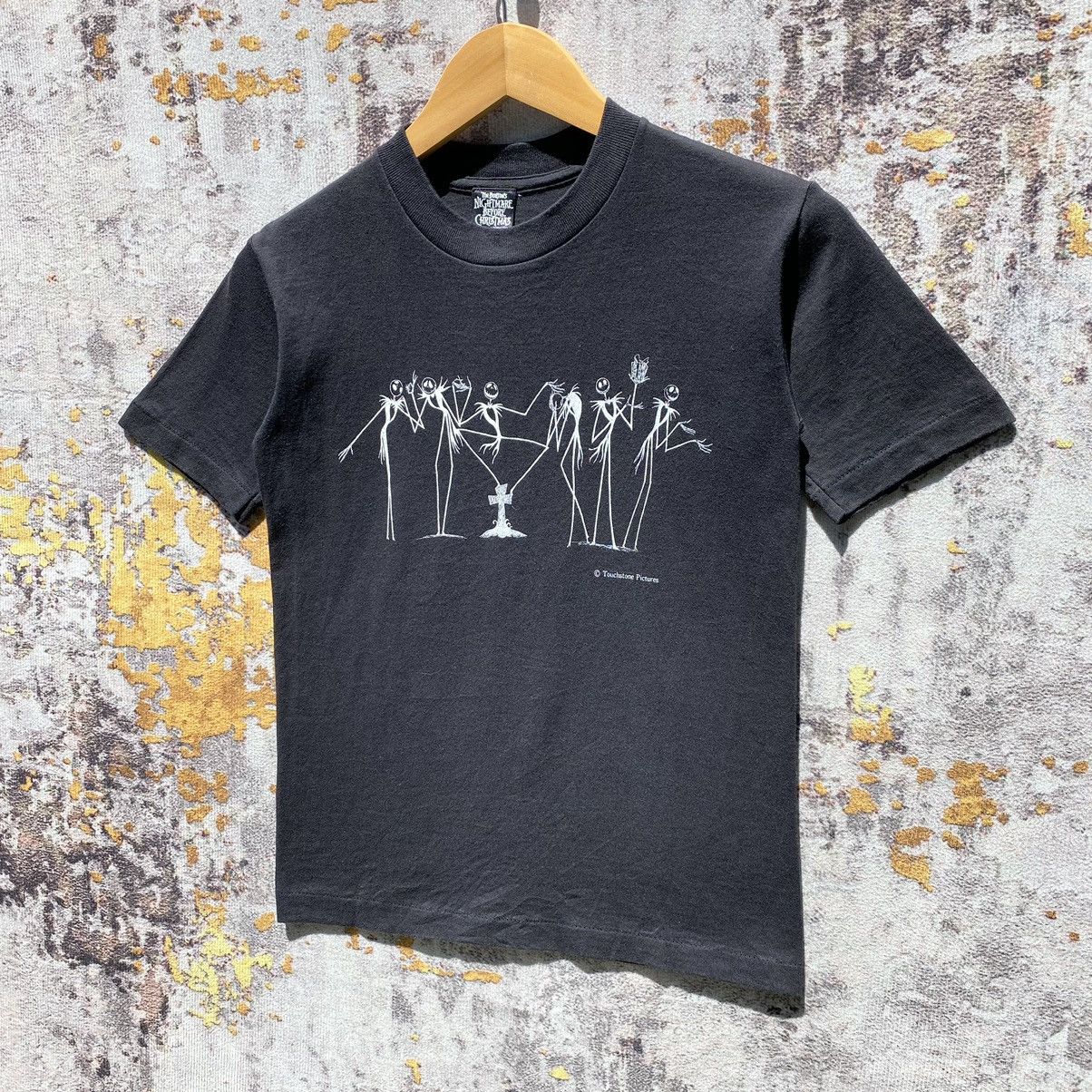 Disney × Vintage Vintage 90s the burton's The nightmare Before Christmas Tee Size US S / EU 44-46 / 1 - 3 Thumbnail