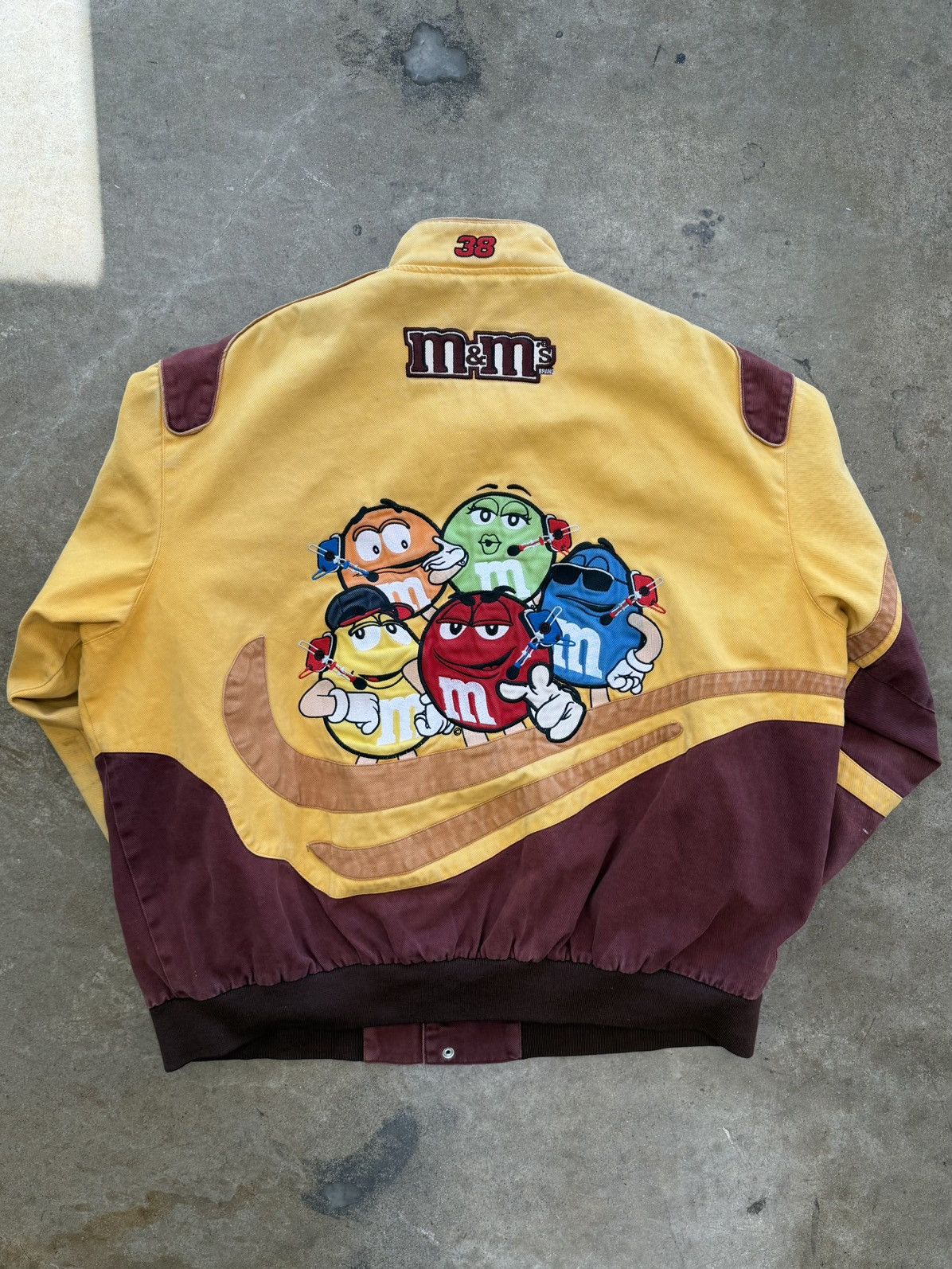 Vintage Vintage NASCAR M&M Robert Yates Racing Jacket 4XL Size US XXL / EU 58 / 5 - 13 Thumbnail
