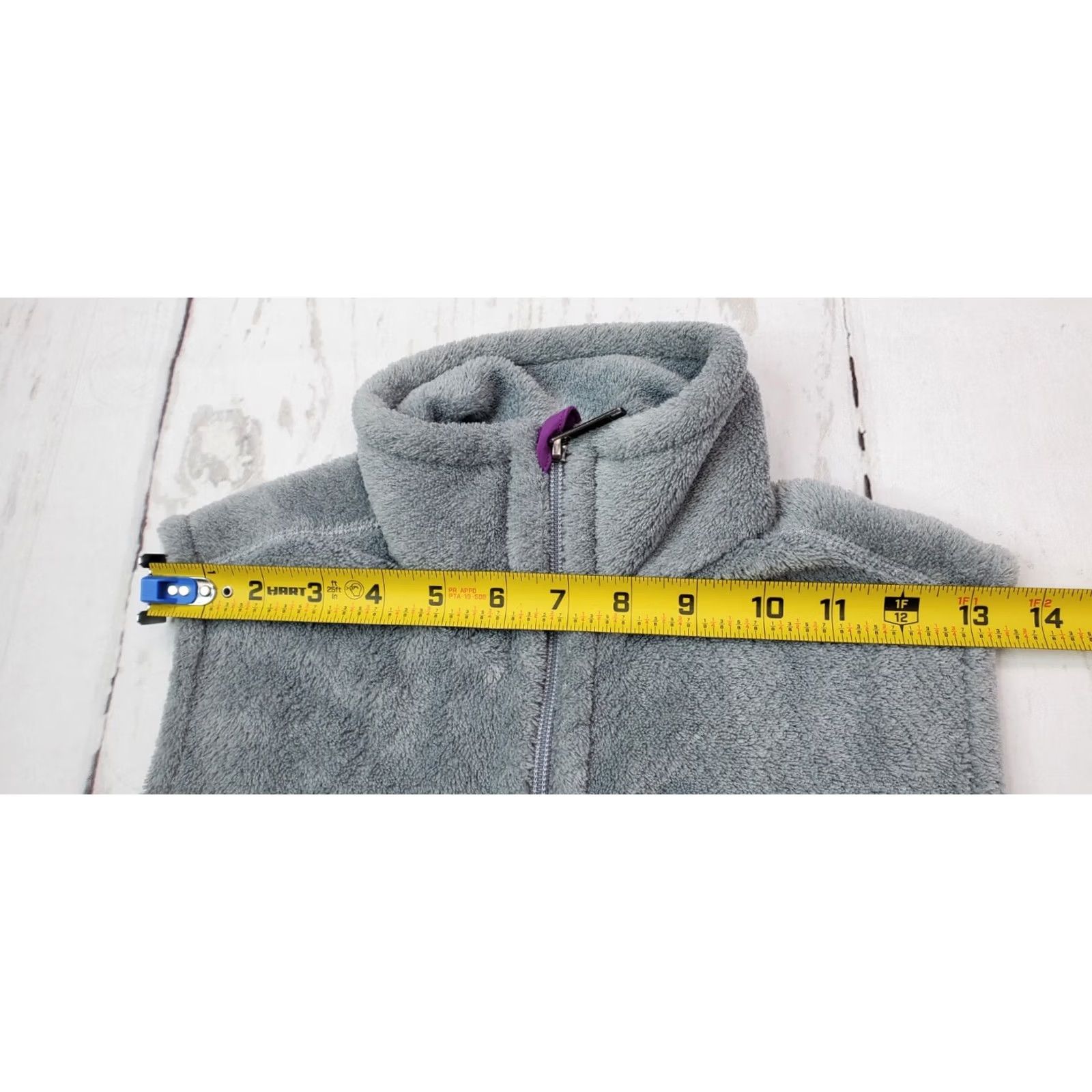 Patagonia Patagonia Vest Polartec Women S Gray Purple Sleeveless Full Zip VG Size S / US 4 / IT 40 - 6 Thumbnail