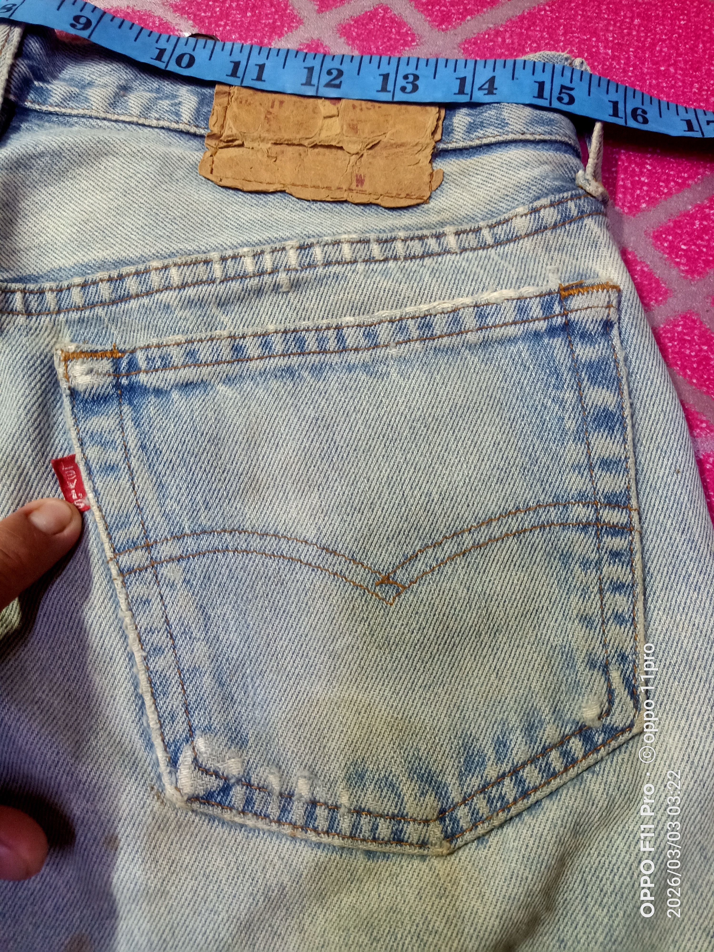 Levi's Levis 501 Cut Off Denim Ladies 5 Pieces Combo Size 29" - 5 Thumbnail