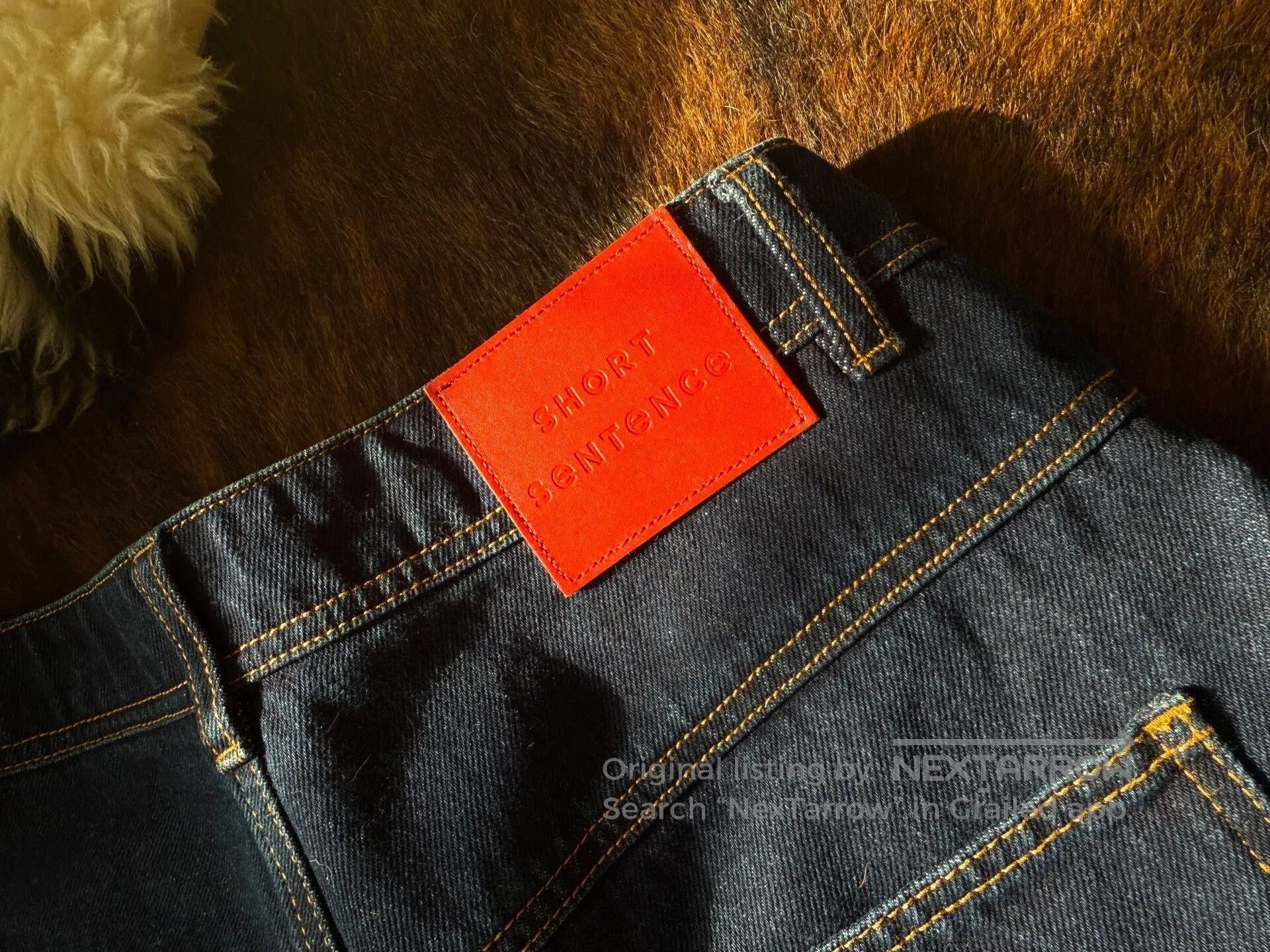 Japanese Brand SHORT SENTENCE 23 SS Designer Jeans. Size 28" / US 6 / IT 42 - 8 Thumbnail