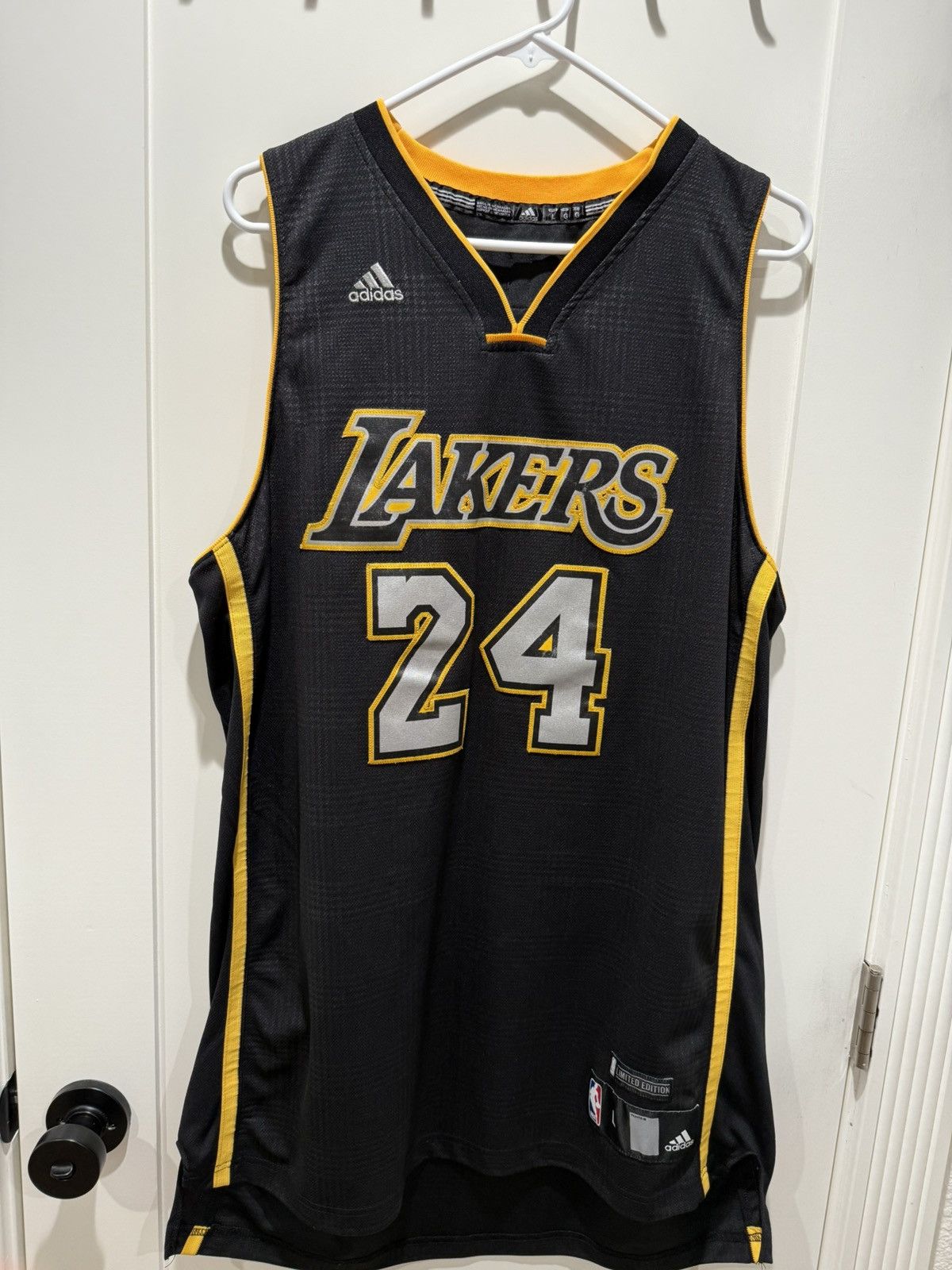Kobe Bryant Adidas Limited Edition “Black Mamba” Jersey