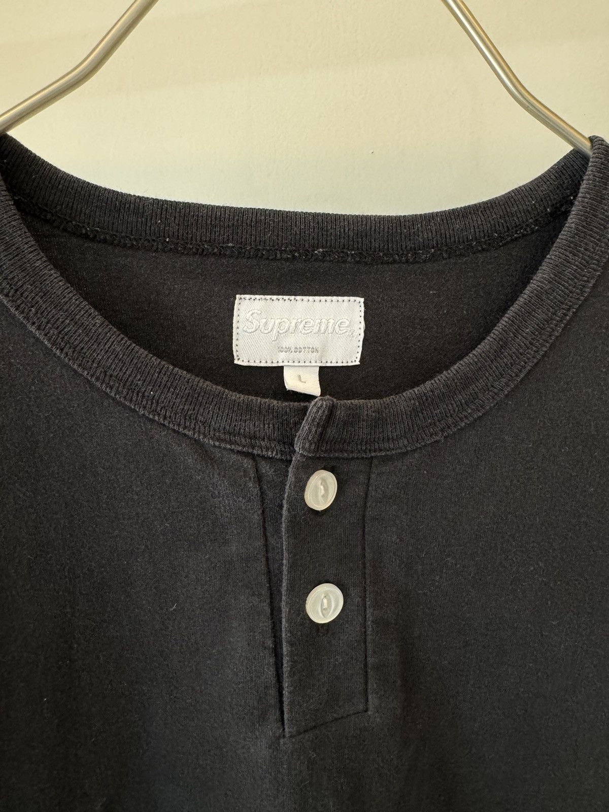 Supreme FW 17 2 Tone SS Henley Size US L / EU 52-54 / 3 - 3 Thumbnail