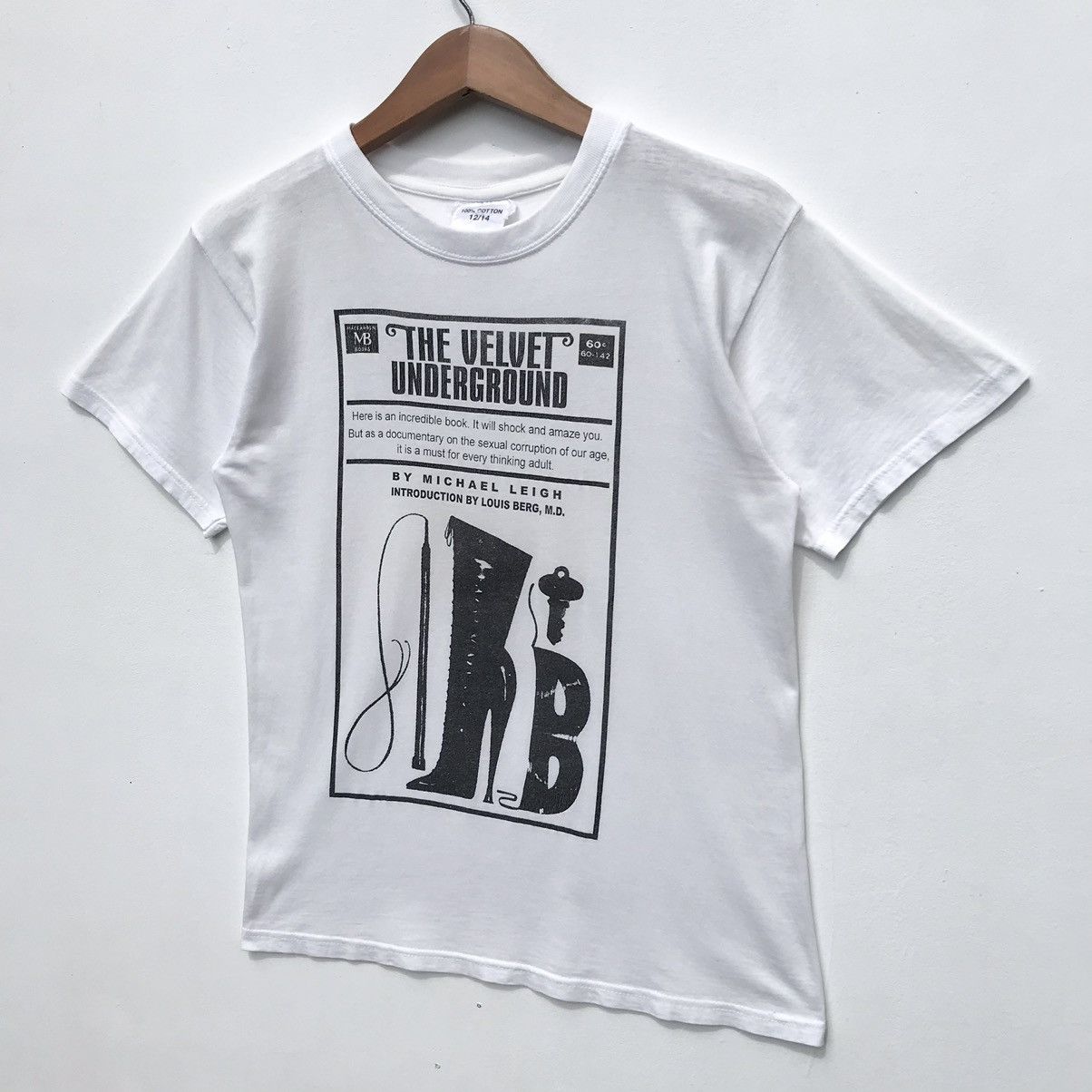 Band Tees Vintage Velvet Underground By Michael Leigh Shirt Size US S / EU 44-46 / 1 - 3 Thumbnail