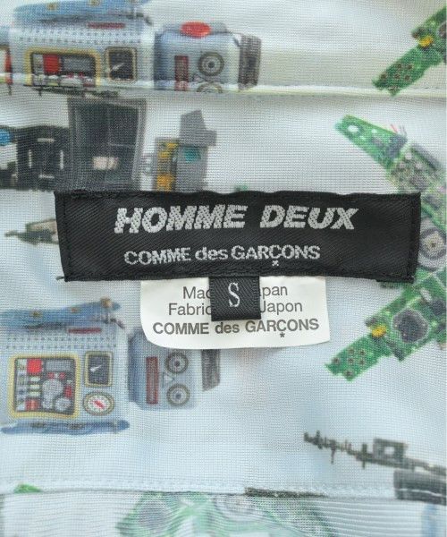 Comme des Garcons Homme Deux Shirt allover pattern polyester long sleeve Multicolor Size US S / EU 44-46 / 1 - 8 Thumbnail