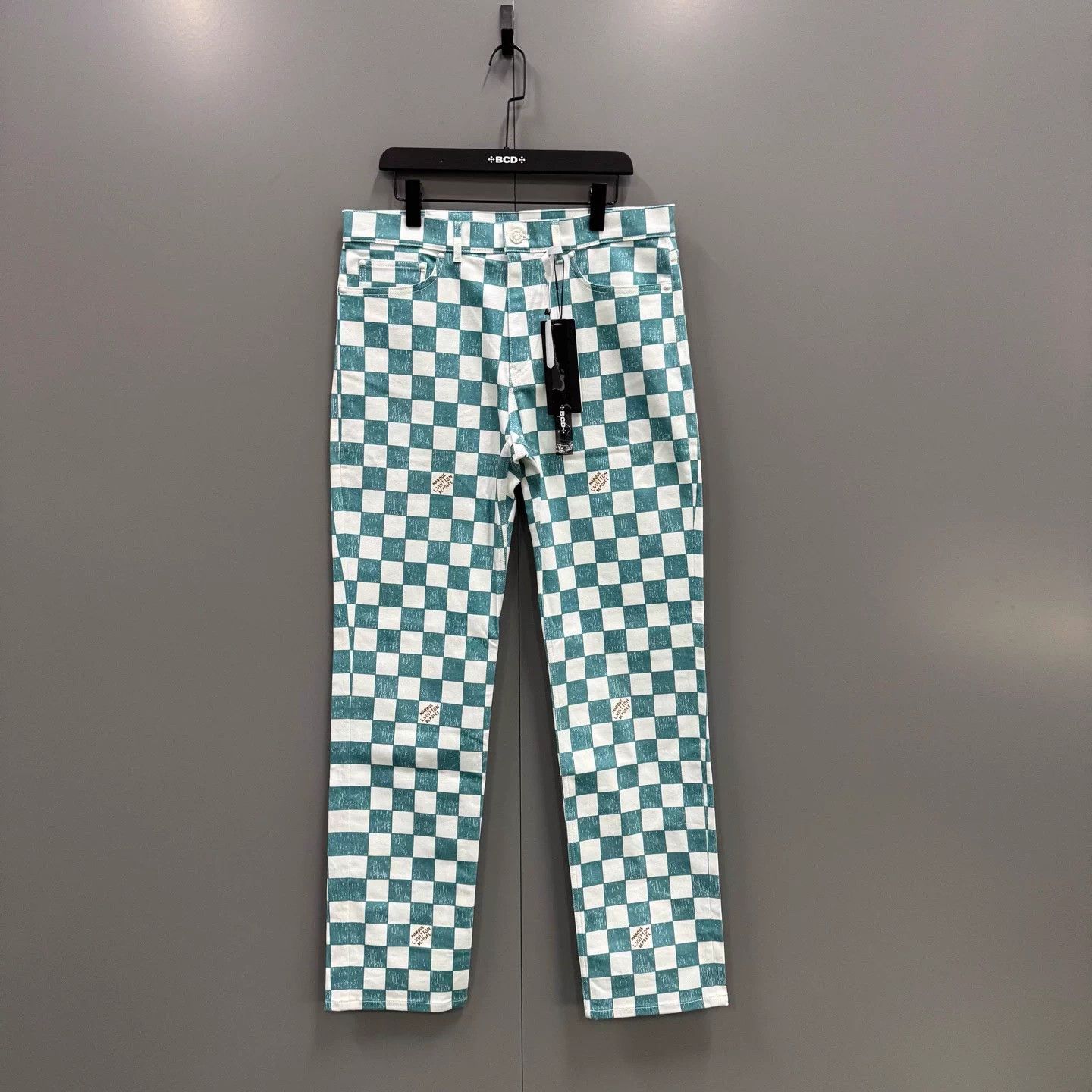 Louis Vuitton LV Jeans White-Green Monogram 30-34 NWT Size US 30 / EU 46 - 3 Thumbnail