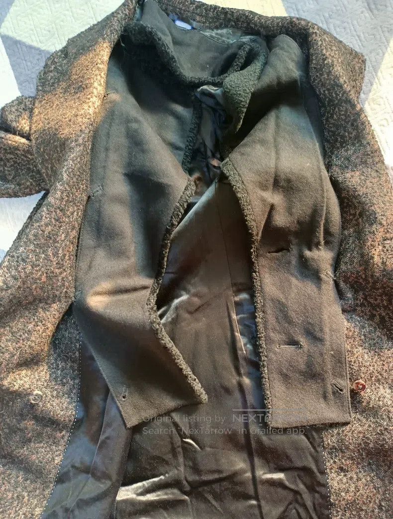 Dries Van Noten Dries Van Noten Men's Wool Overcoat Size US S / EU 44-46 / 1 - 6 Thumbnail