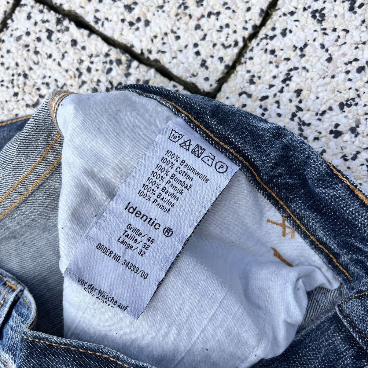 Japanese Brand × Vintage Vintage Double Knee Distressed Faded Jeans Trashed Pants Size US 32 / EU 48 - 11 Thumbnail
