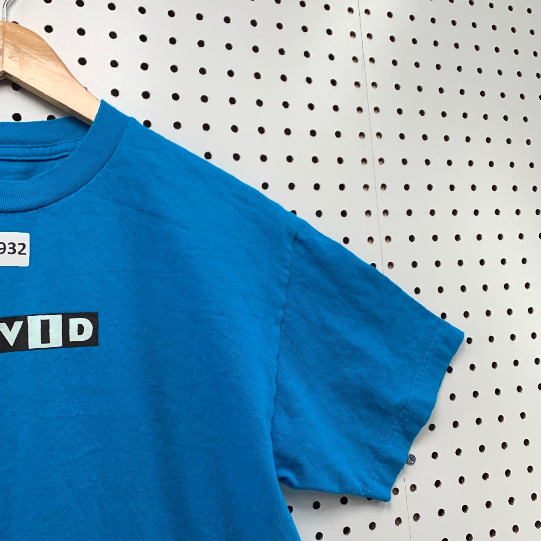 Vintage VINTAGE David Shirt Medium Blue Box Logo Graphic Short Sleeve Crewneck Size M USA MADE Size US M / EU 48-50 / 2 - 3 Thumbnail