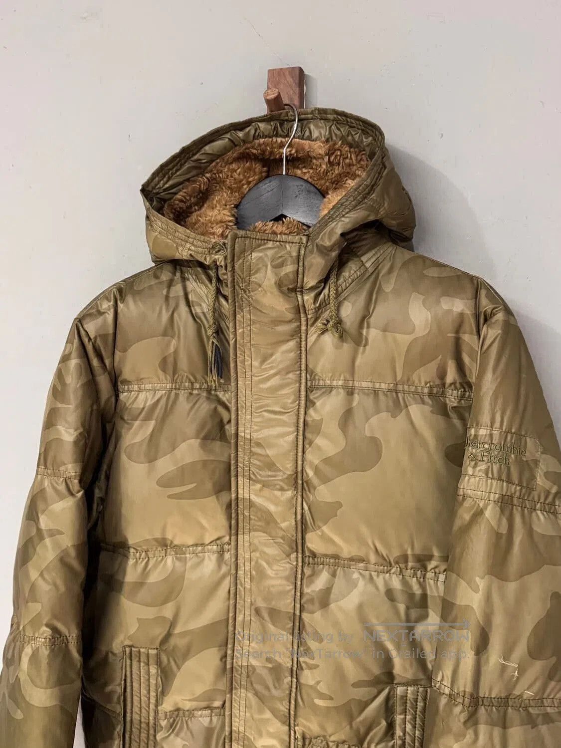 Abercrombie & Fitch Abercrombie Camouflage Down Jacket. Size US M / EU 48-50 / 2 - 3 Thumbnail