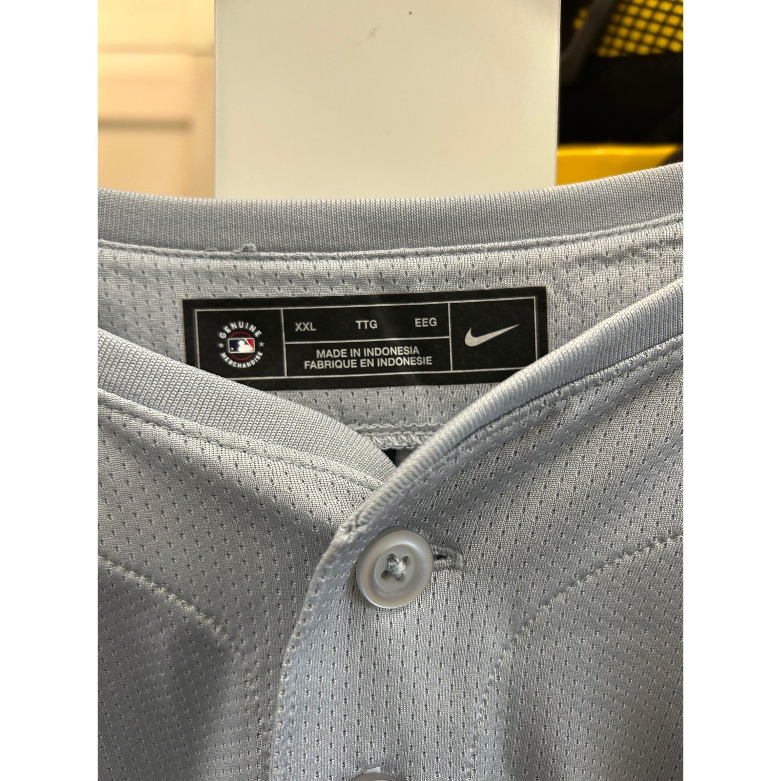 Nike Chicago Cubs Nike Gray Road Team Jersey XXL 2XL B15 Size US L / EU 52-54 / 3 - 3 Thumbnail