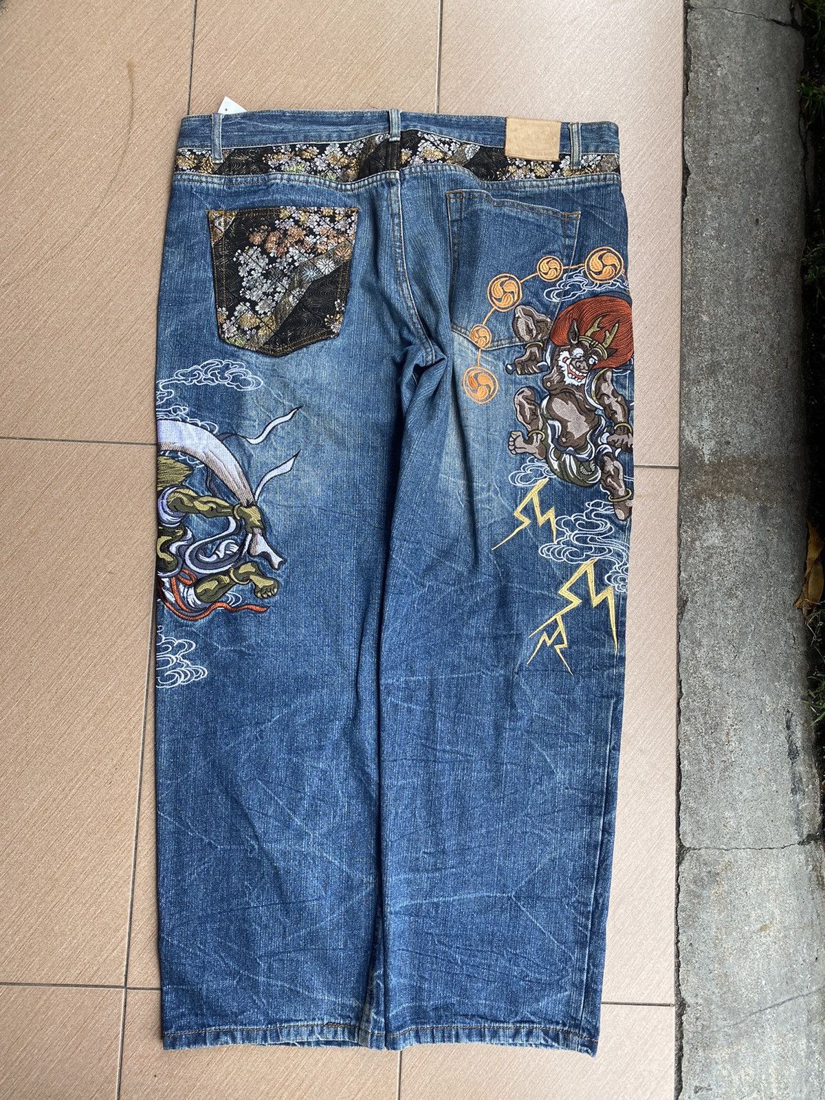 Japanese Brand SUKAJAN EMBROIDORY Size US 42 / EU 58 - 2 Thumbnail
