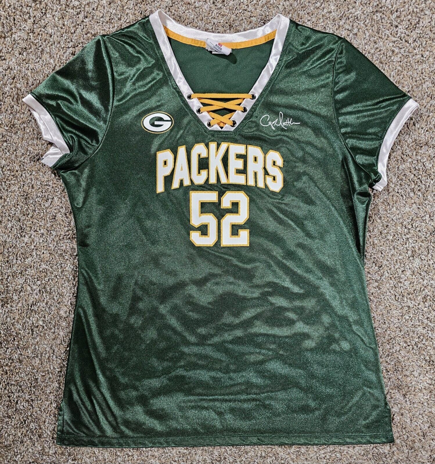 NFL NFL Women's L Jersey Shirt GREEN BAY Packers Clay Matthews52 Size ONE SIZE - 1 Thumbnail