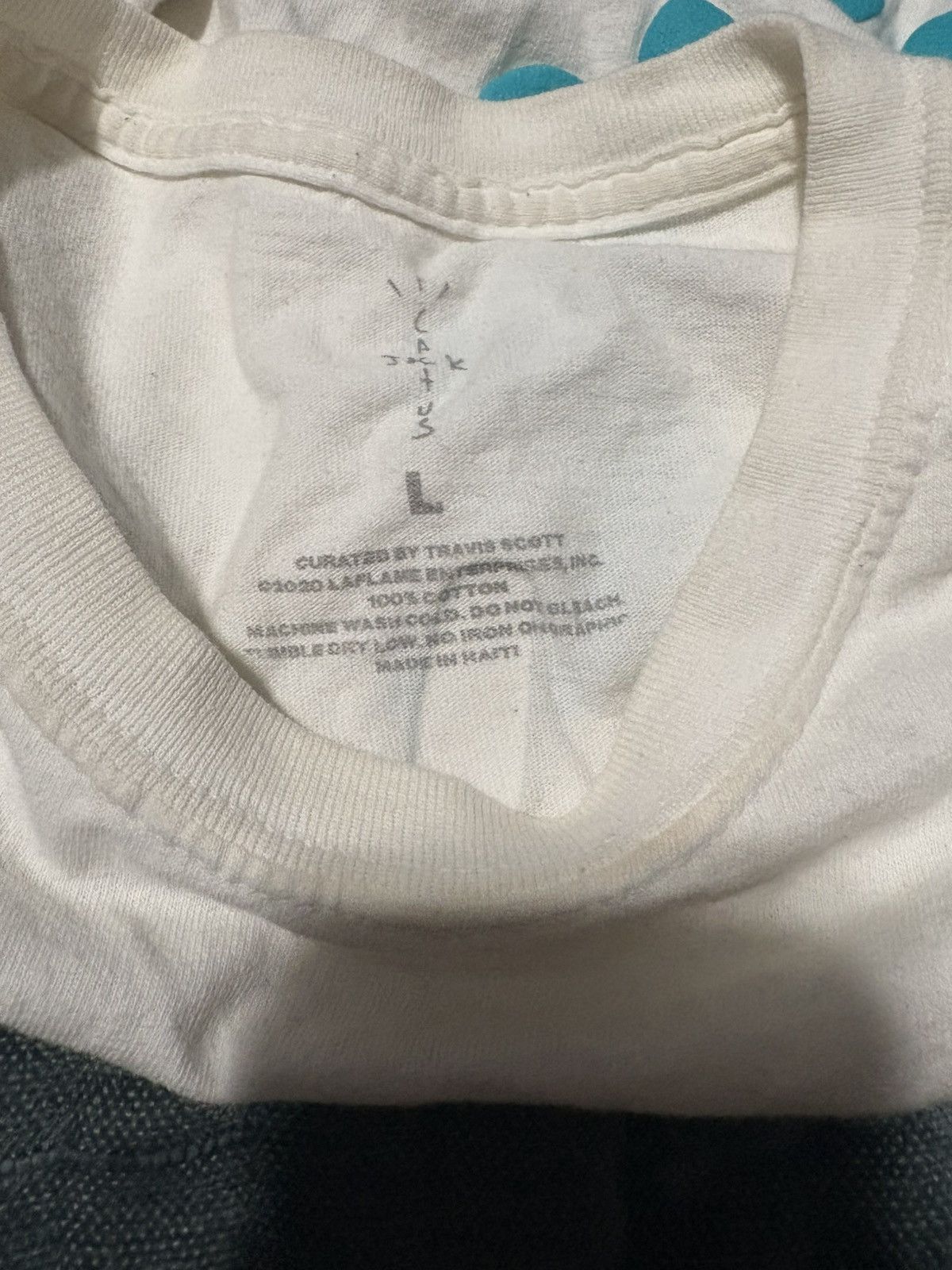 Travis Scott Cactus Jack X McDonalds Smile Tee White Size US L / EU 52-54 / 3 - 6 Thumbnail
