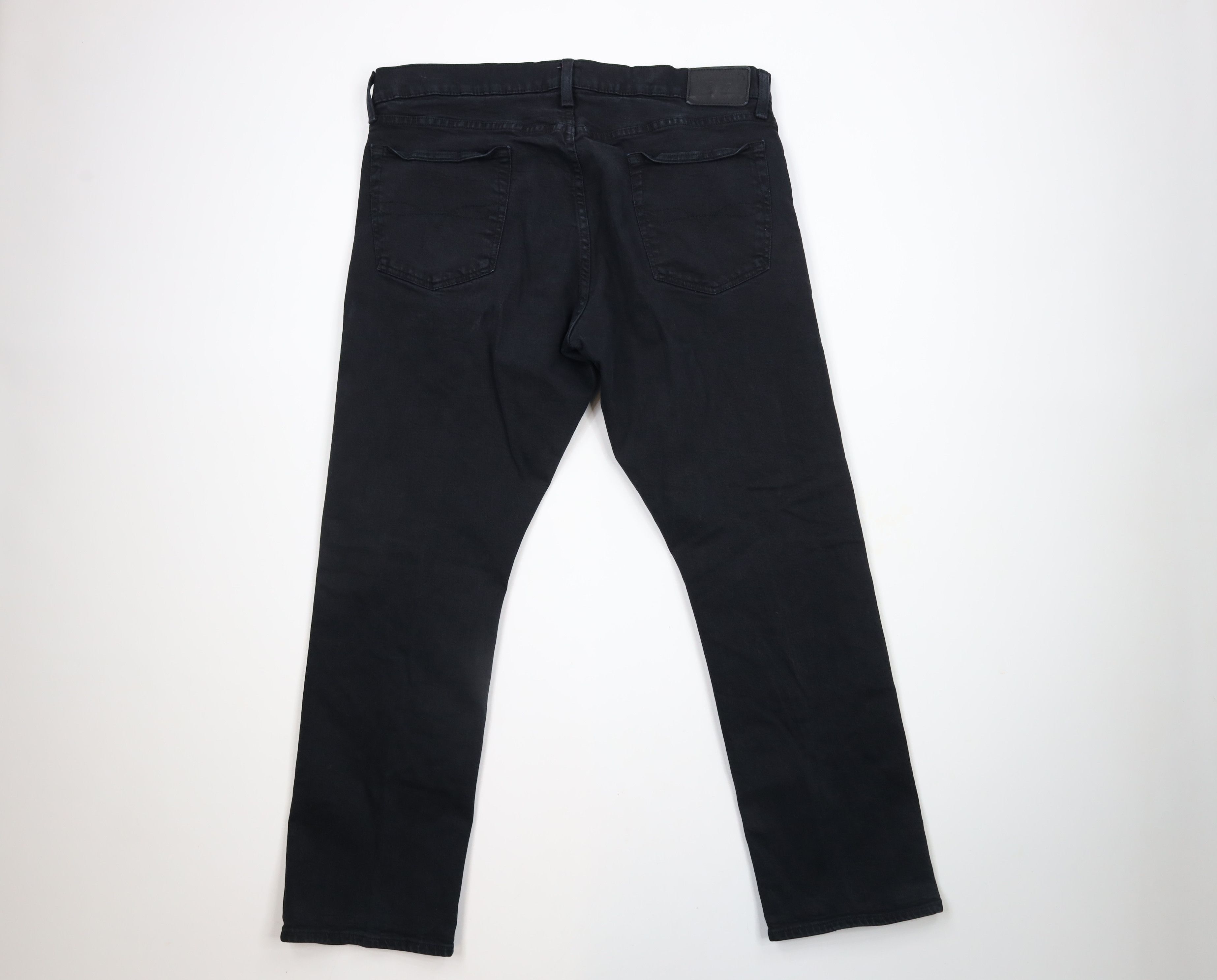 Ralph Lauren × Vintage Vintage Ralph Lauren Relaxed Straight Leg Jeans Black Size US 36 / EU 52 - 7 Thumbnail