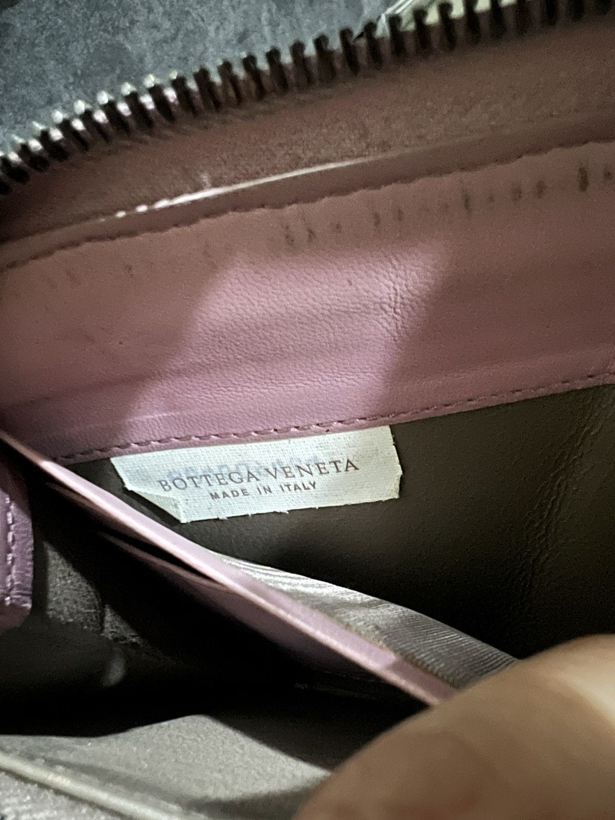 Bottega Veneta Bottega Veneta Intrecciato Leather Bordeaux Zip Long Wallet Size ONE SIZE - 12 Thumbnail