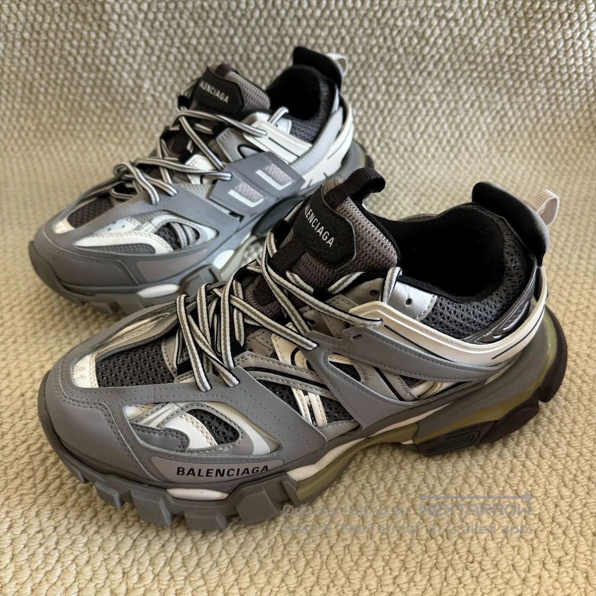 Balenciaga balenciaga track 1.0 retro low. Size US 8 / EU 41 - 1 Thumbnail