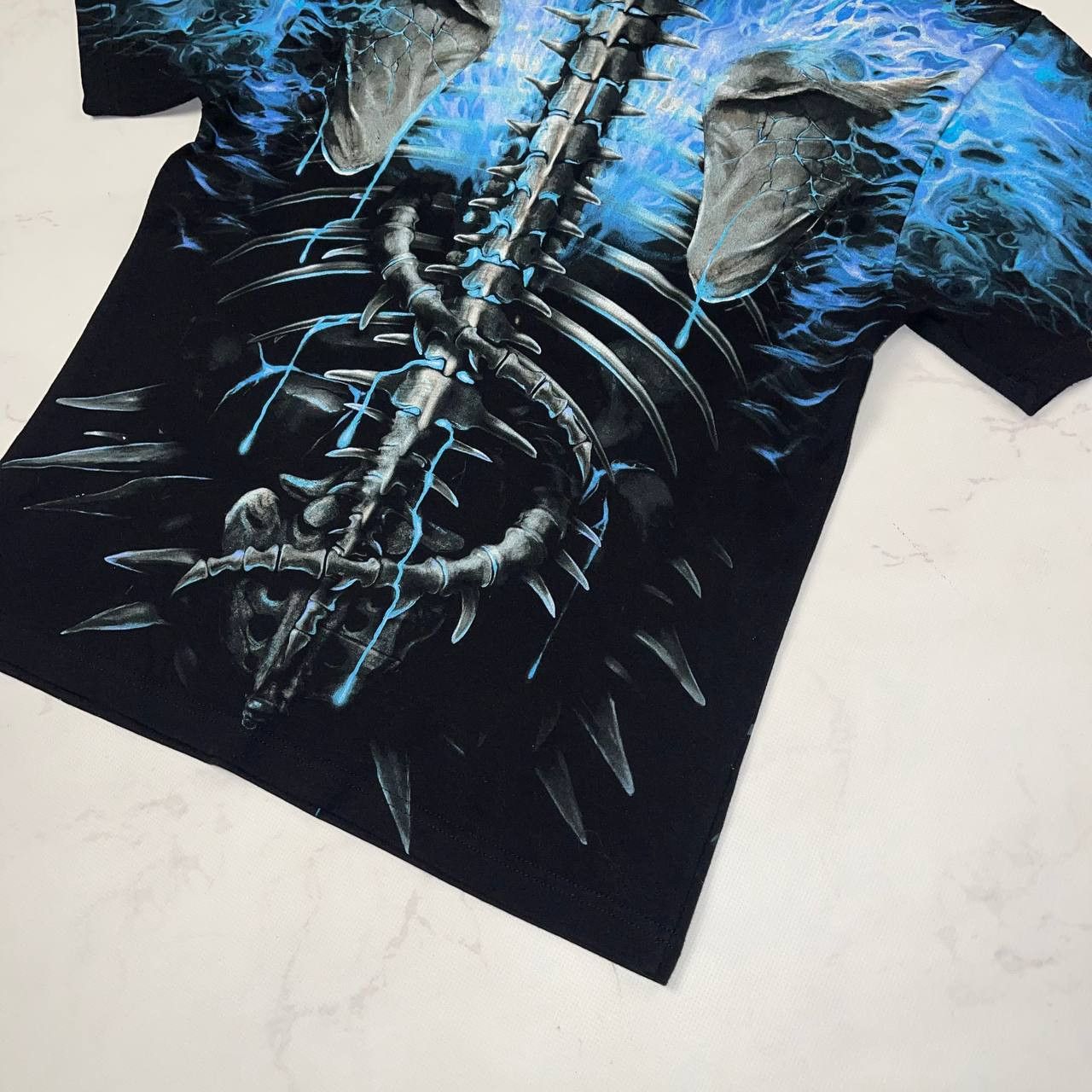 Vintage Affliction Vintage Affliction style flame skulls y2k tee Size US M / EU 48-50 / 2 - 14 Thumbnail