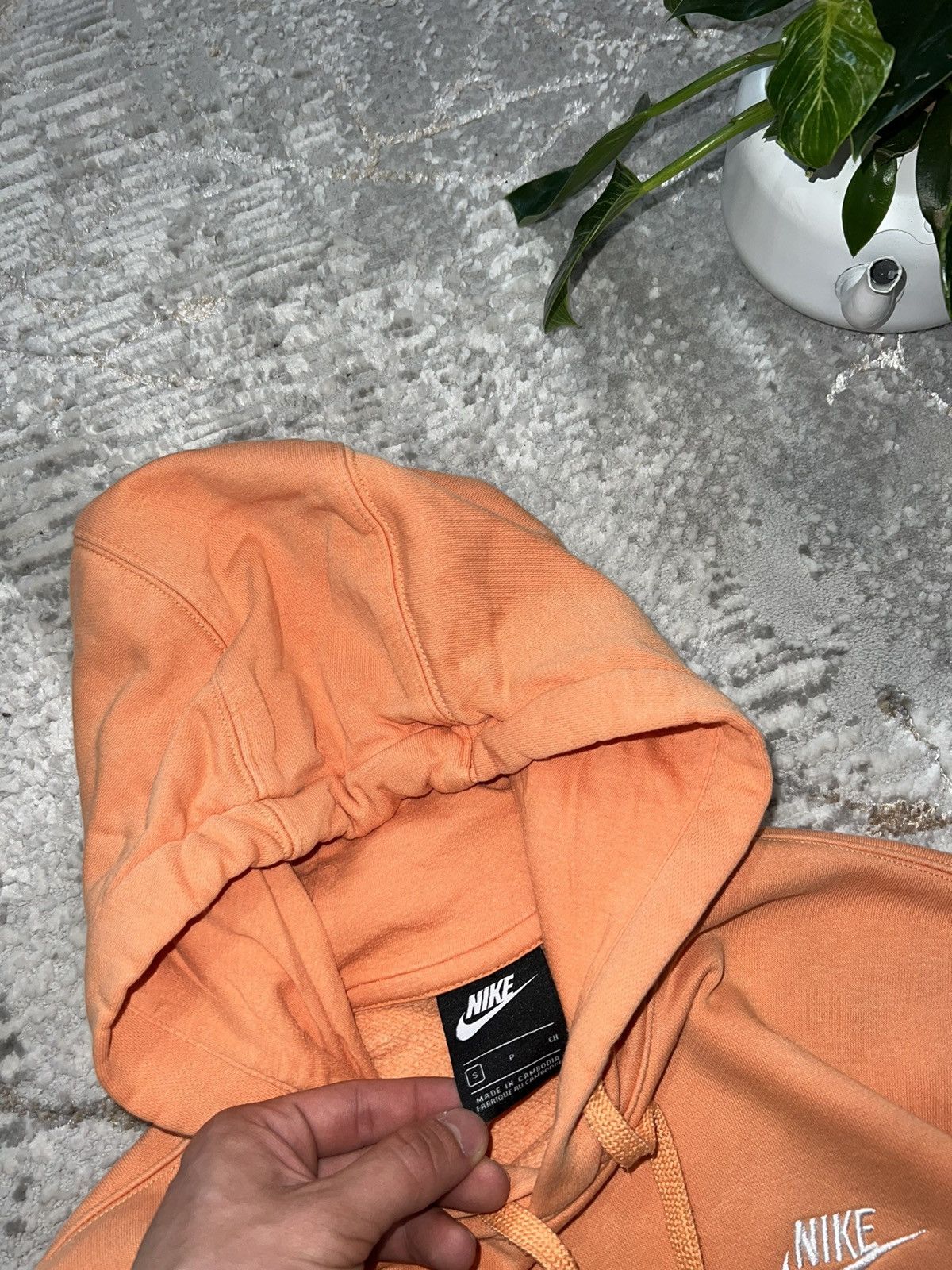 Nike × Vintage NIKE CLUB 🦍 OVERSIZE HOODIE SWEATSHIRT Y2K CREWNECK Size US S / EU 44-46 / 1 - 5 Thumbnail