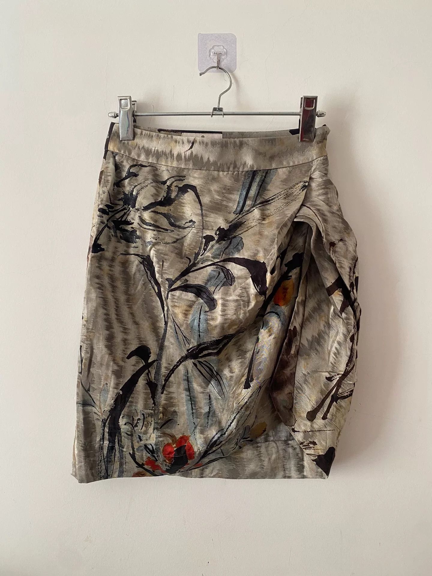 Vivienne Westwood vivienne westwood green ink print skirt Size 38" / US 16 / IT 52 - 1 Thumbnail