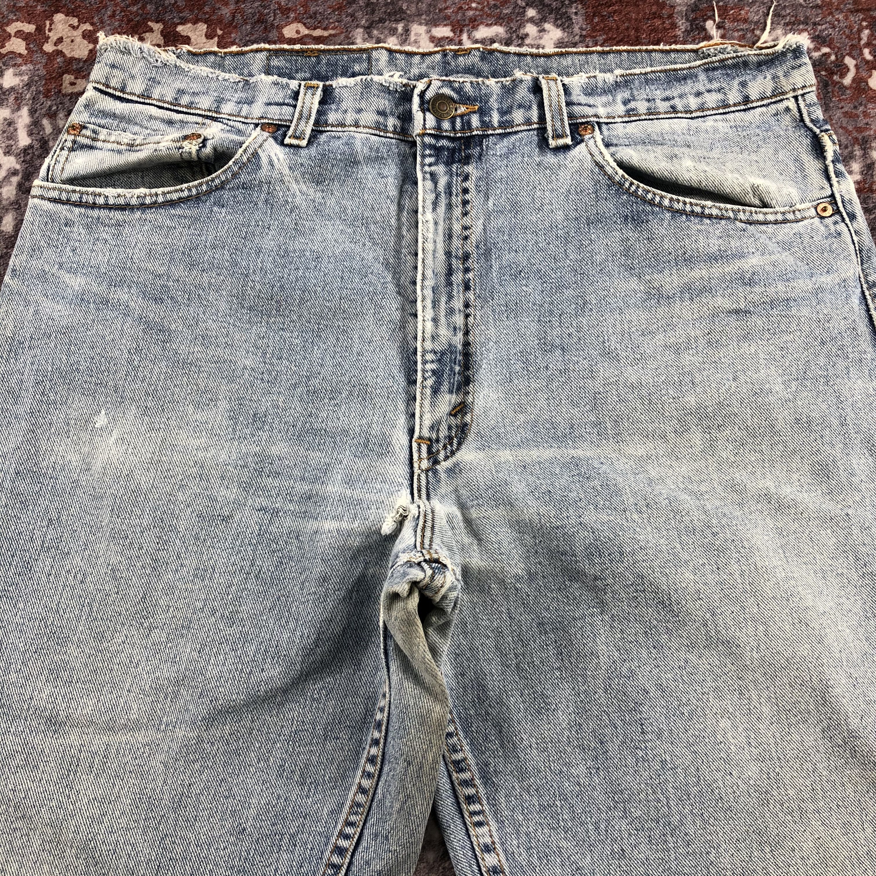 Levi's × Vintage Vintage 90s Light Wash Levis 550 Jeans-JM2427 Size US 37 - 3 Thumbnail